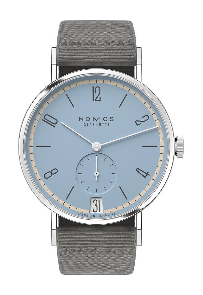 Nomos Glashütte Tangente 38 Frostblau
