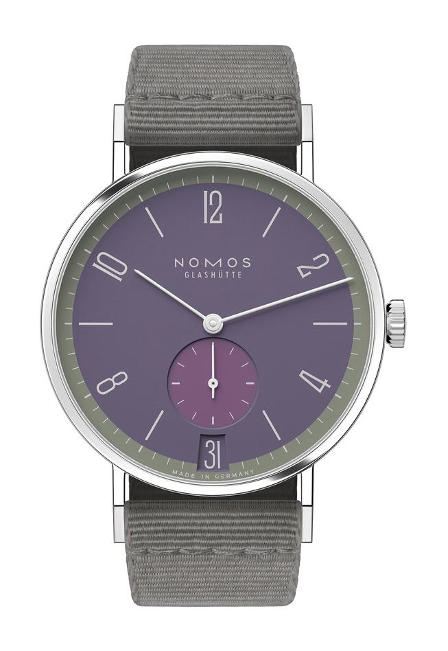 Nomos Glashütte Tangente 38 Mauvegrün