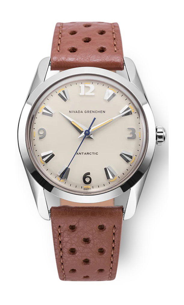 Nivada Grenchen Antarctic 35 Eggshell Beige