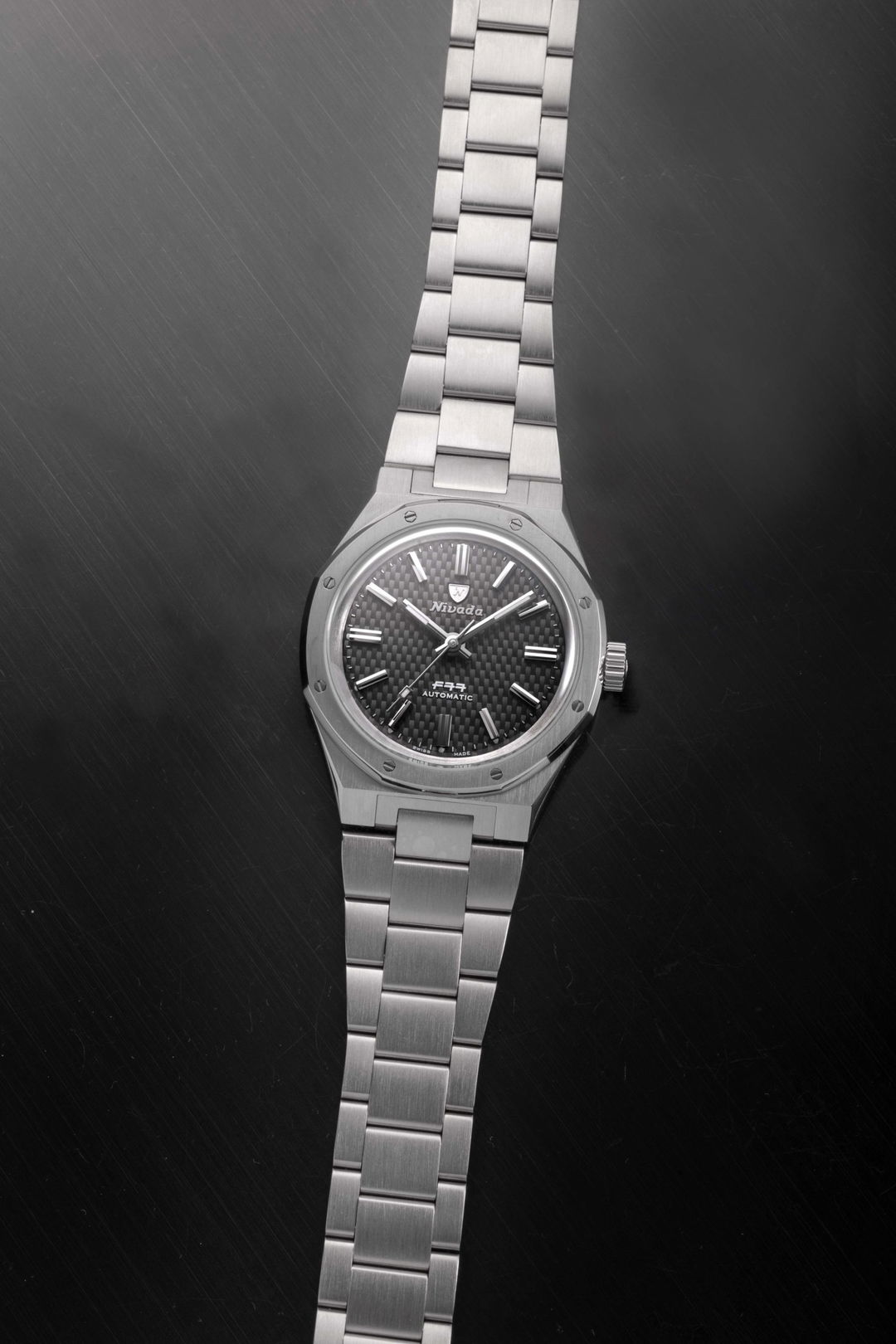 Nivada Grenchen F77 Titanium Anthracite – 68006A77 – $1,690