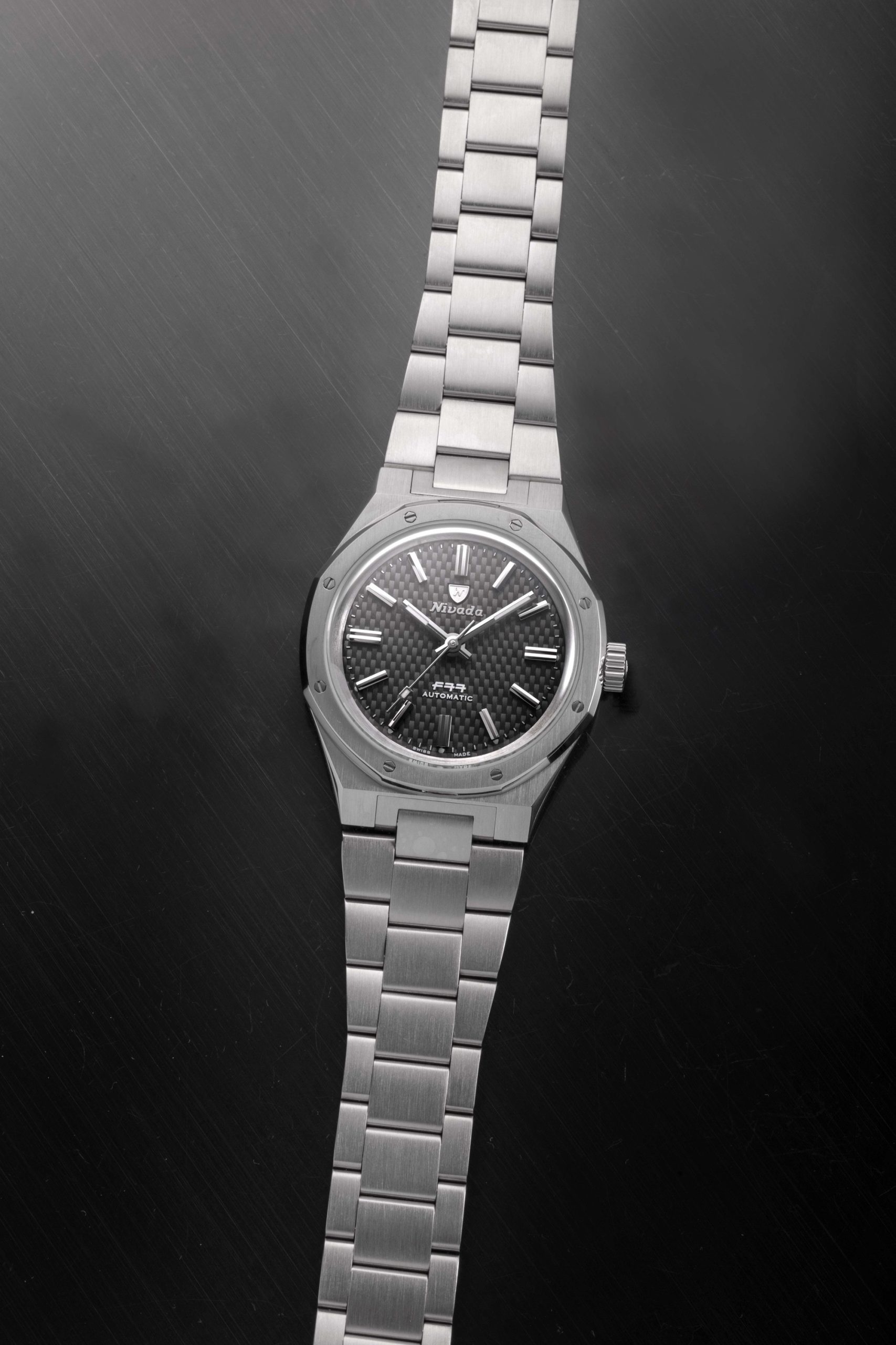 Nivada Grenchen F77 Titanium Anthracite – 68006A77 – $1,690