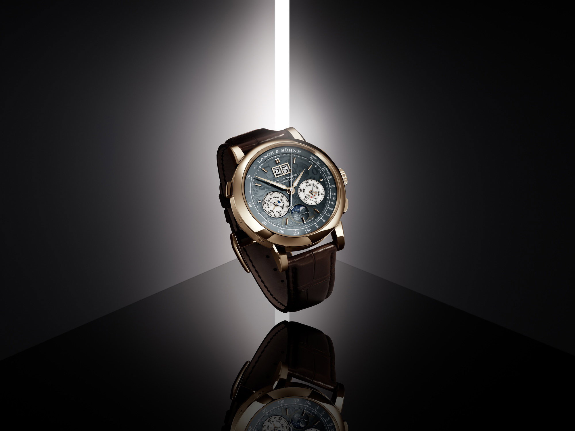 A. Lange & Söhne Datograph Perpetual Tourbillon Honeygold "Lumen"