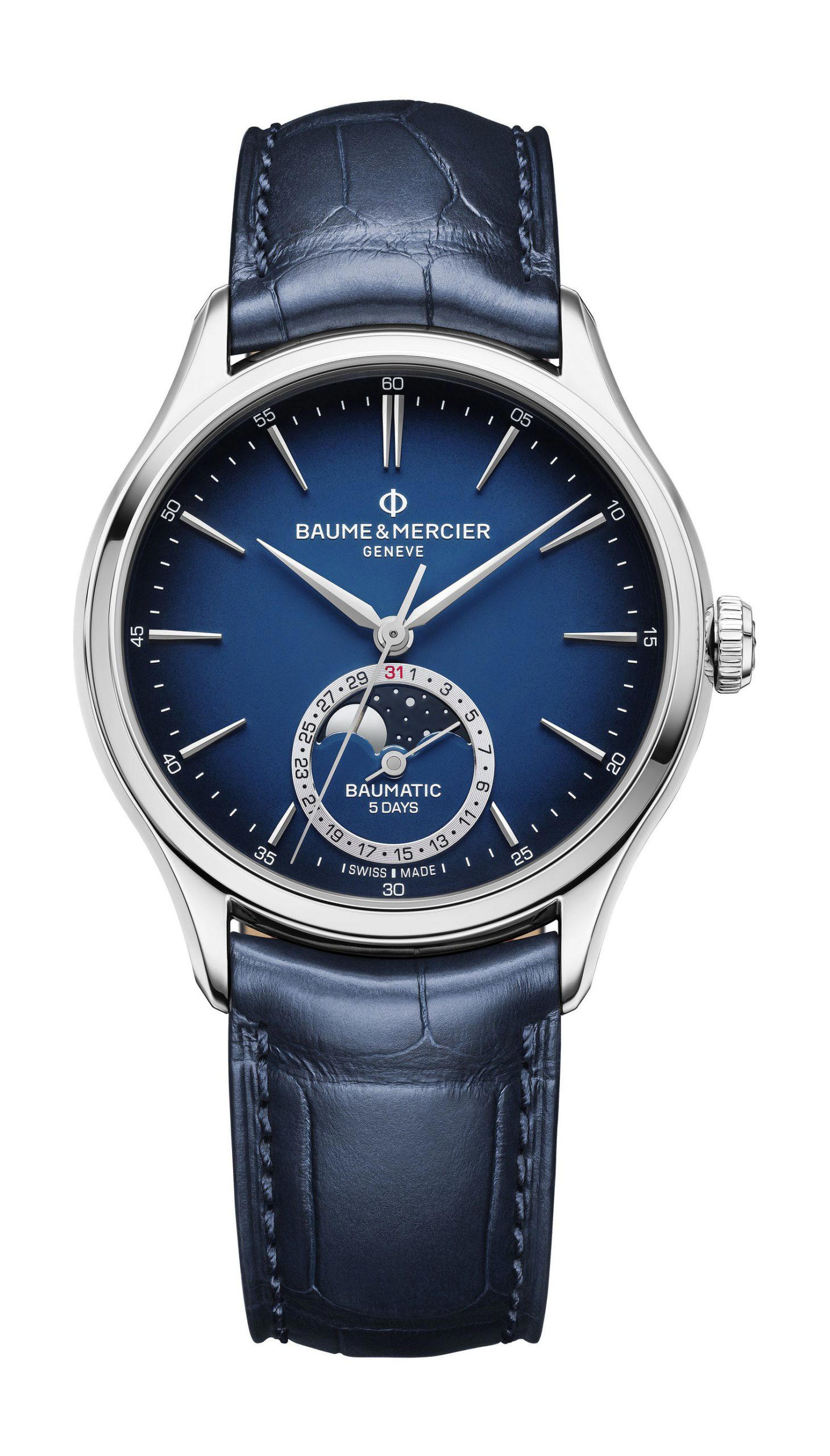Baume & Mercier Clifton Baumatic Moon Phases