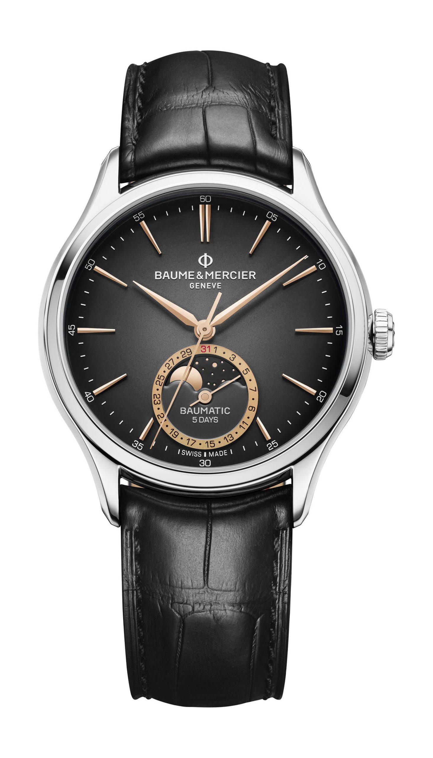 Baume & Mercier Clifton Baumatic Moon Phases