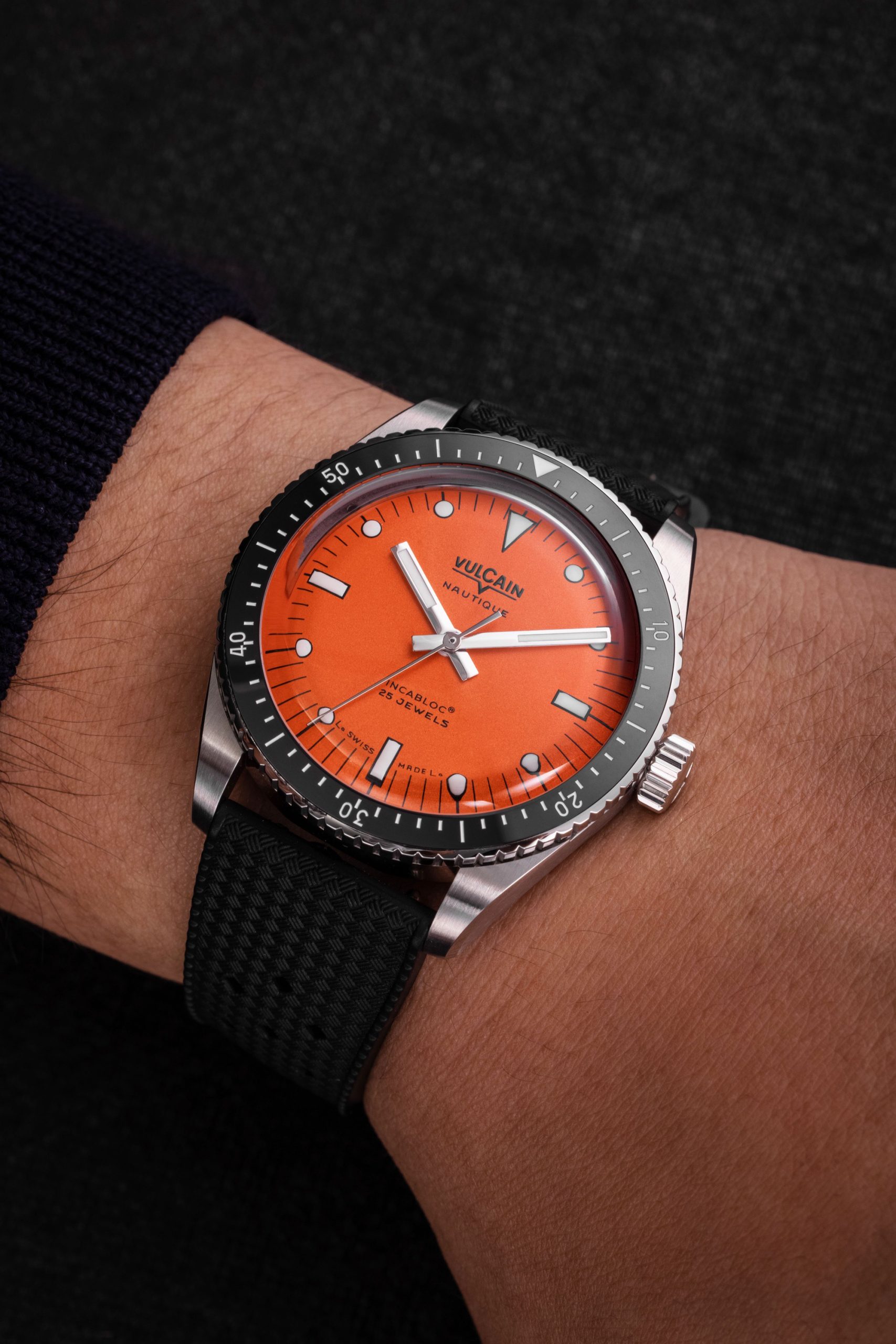 Vulcain Skindiver Orange
