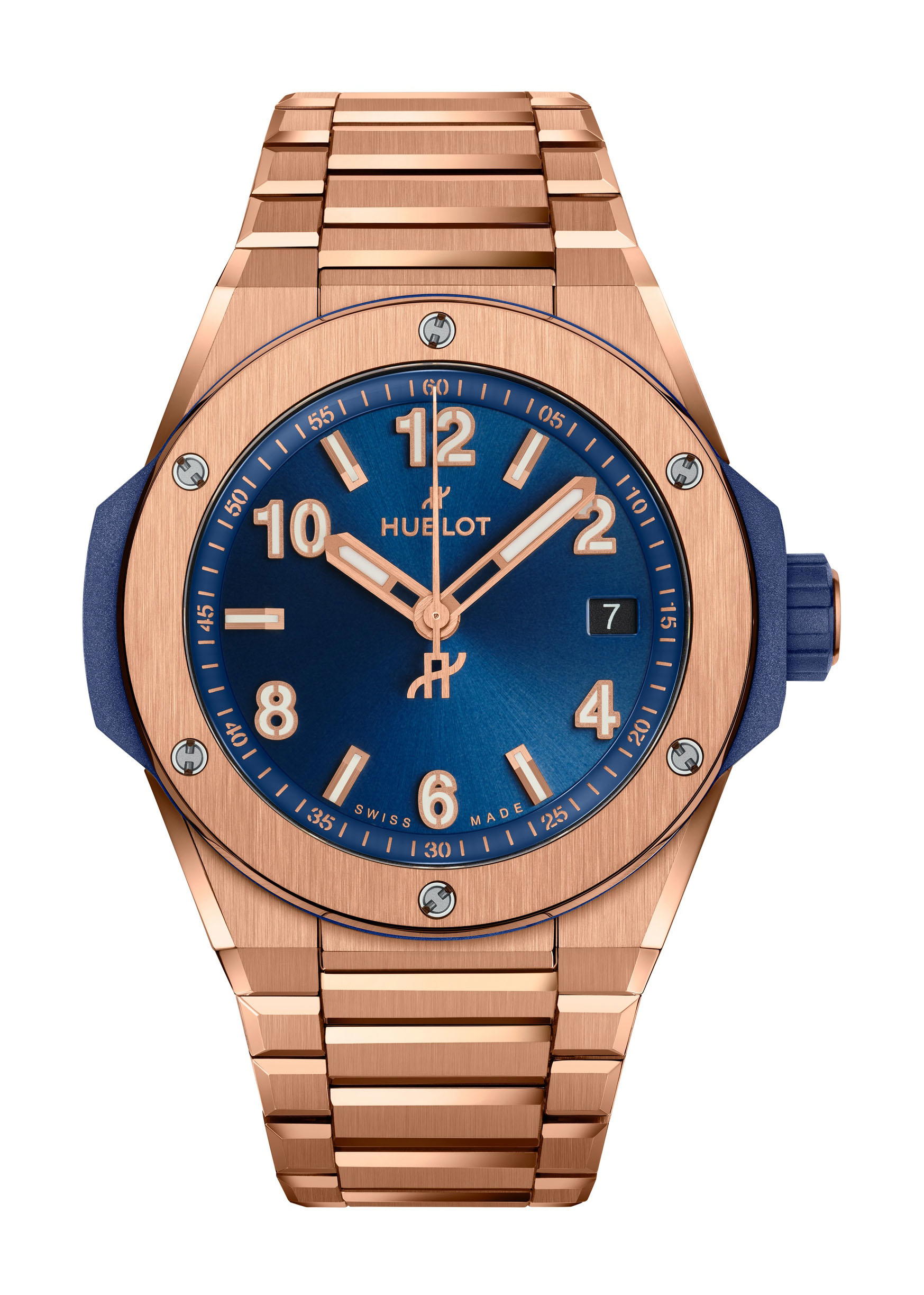 Hublot Big Bang Integrated Time Only King Gold Blue
