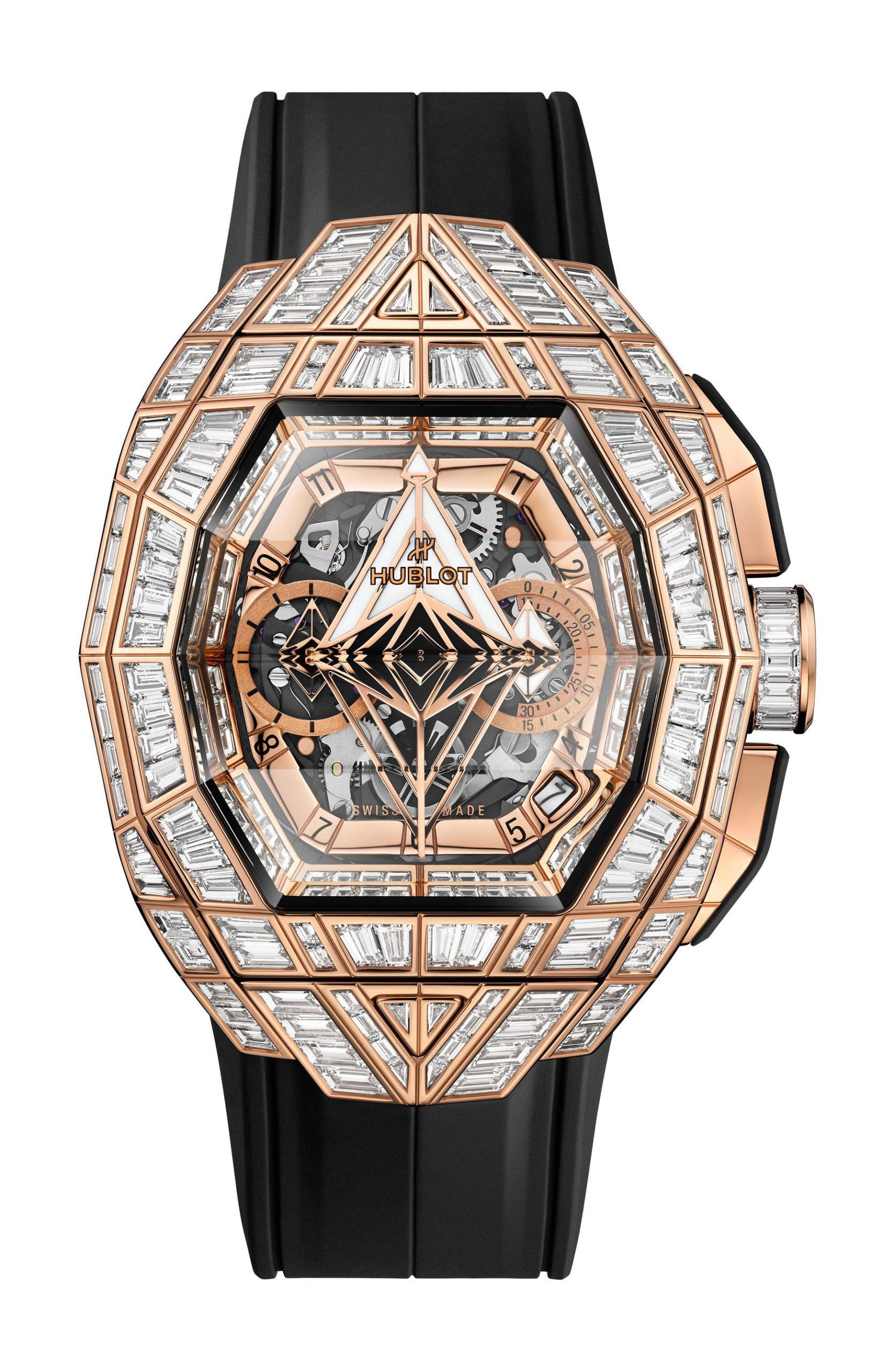 Hublot Spirit of Big Bang Sang Bleu High Jewellery King Gold