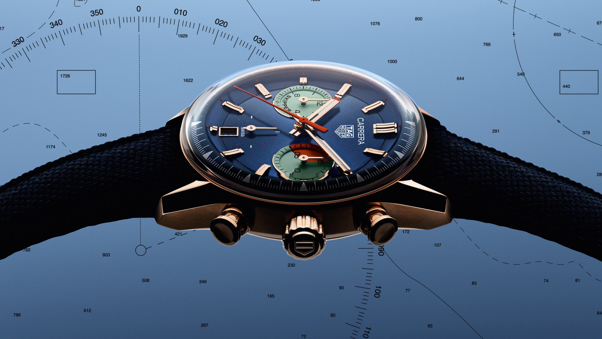 TAG Heuer Carrera Chronograph 39 Skipper
