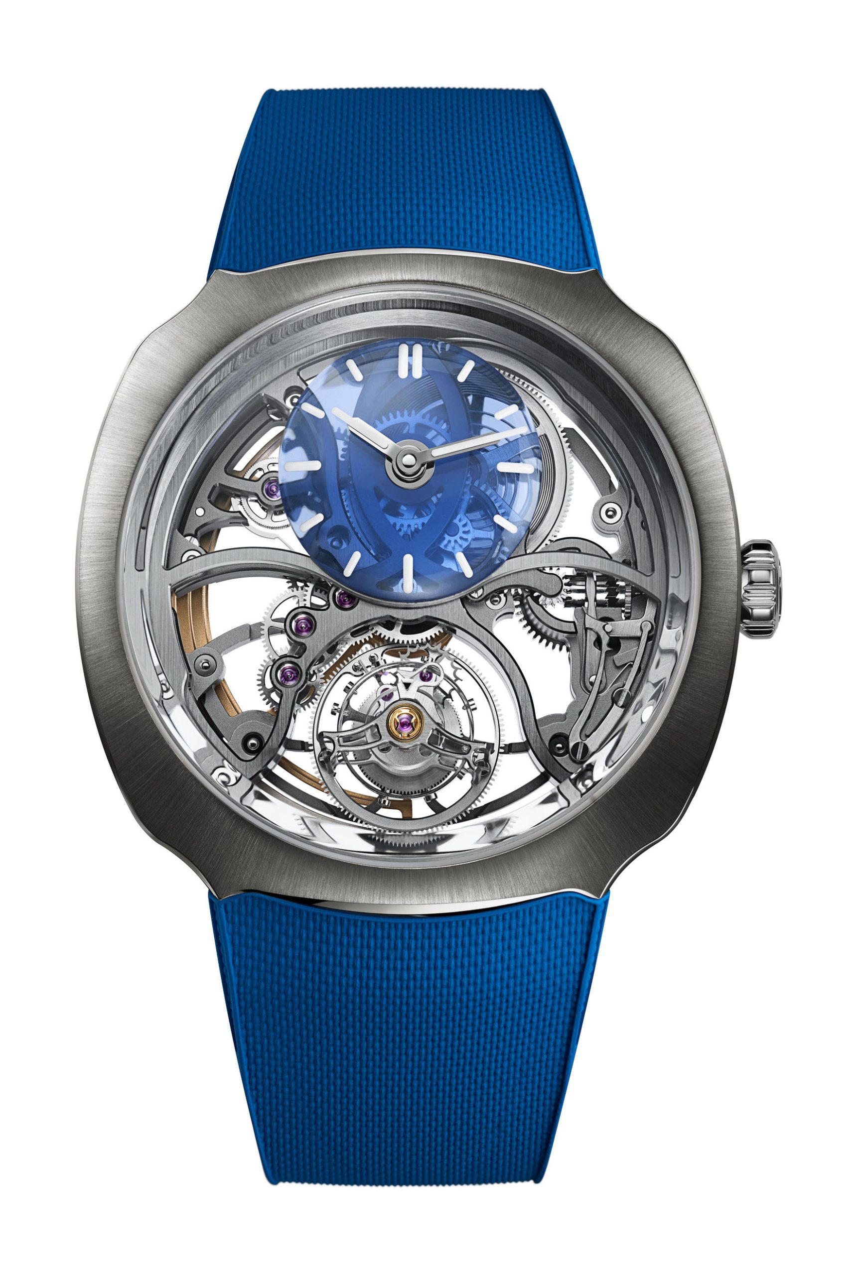 H. Moser & Cie Streamliner Cylindrical Tourbillon Skeleton Alpine Limited Edition