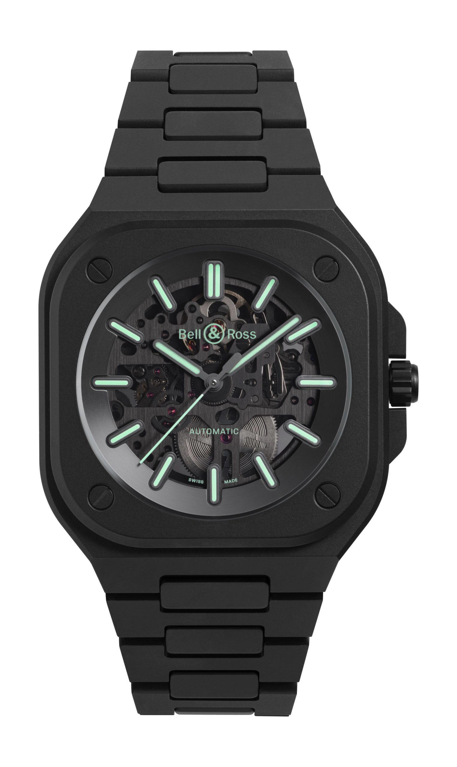 Bell & Ross BR 05 Skeleton Black Lum Ceramic