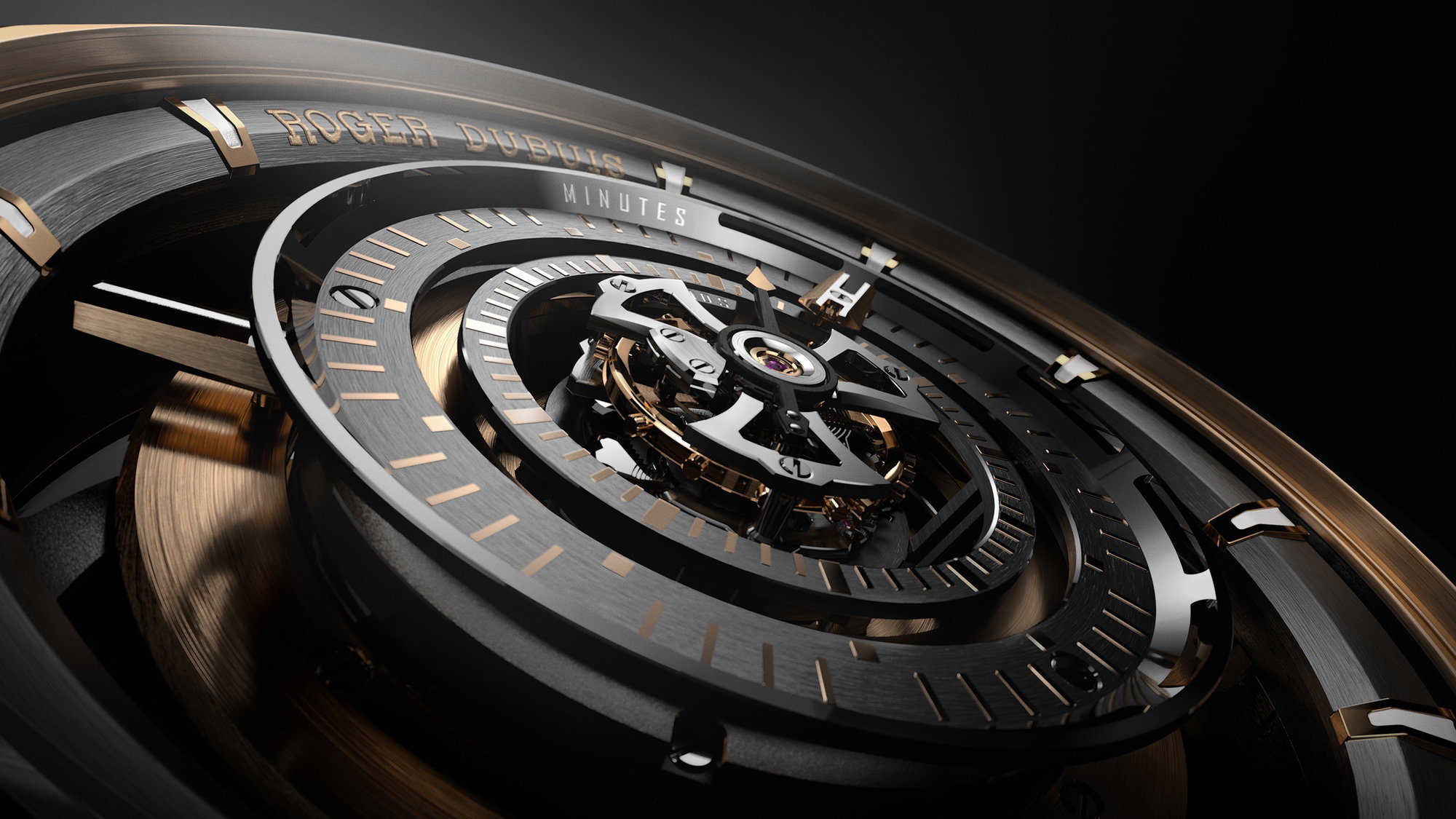 Excalibur Orbis in Machina Central Monotourbillon Pink Gold - Image 6
