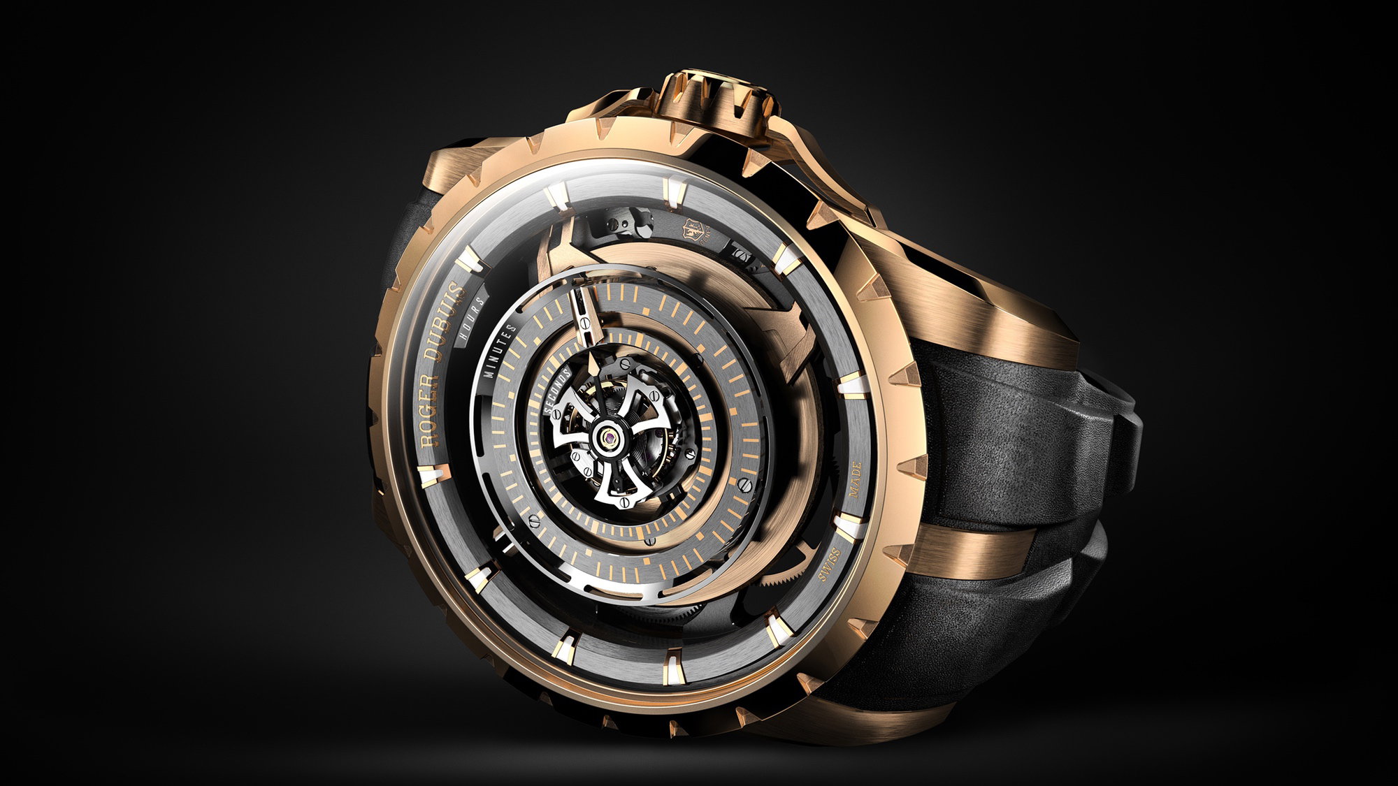 Excalibur Orbis in Machina Central Monotourbillon Pink Gold - Image 8