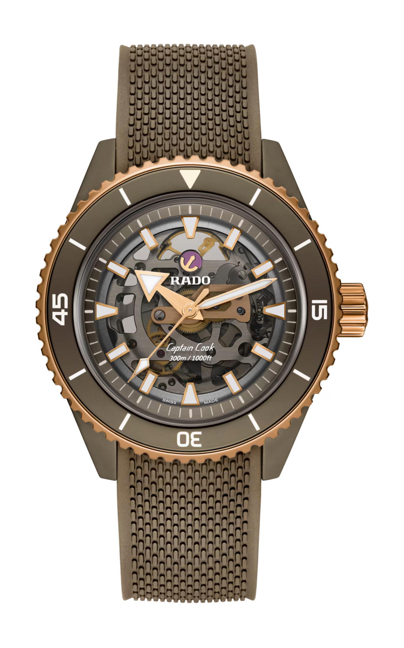 Rado Captain Cook High-Tech Ceramic Skeleton