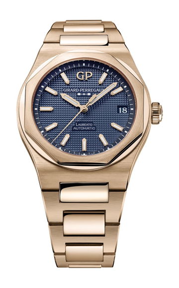 Girard-Perregaux Laureato 42 mm Pink Gold Ultramarine Blue