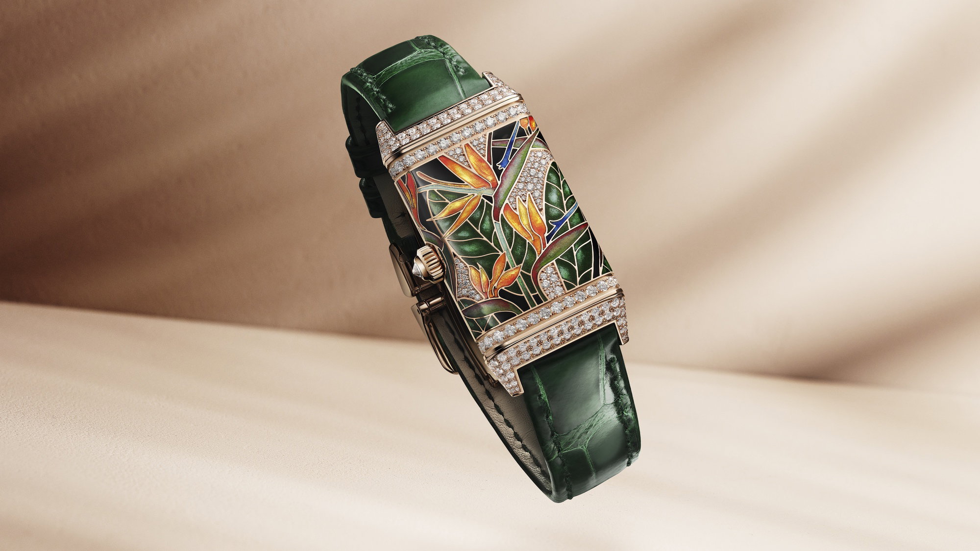 Jaeger-LeCoultre Reverso One Precious Flowers - Birds of Paradise