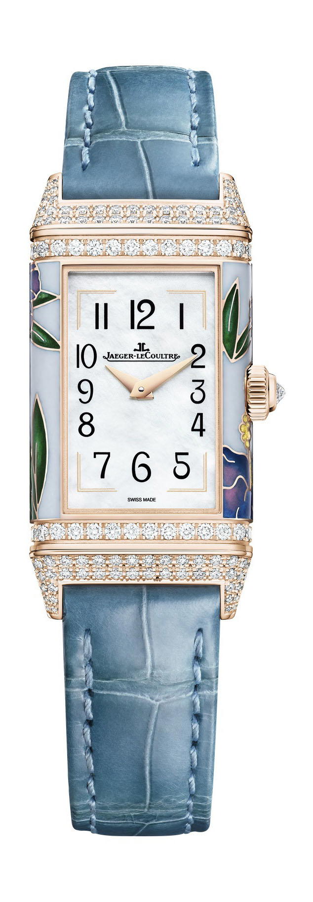 Jaeger-LeCoultre Reverso One Precious Flowers - Hibiscus Enamel