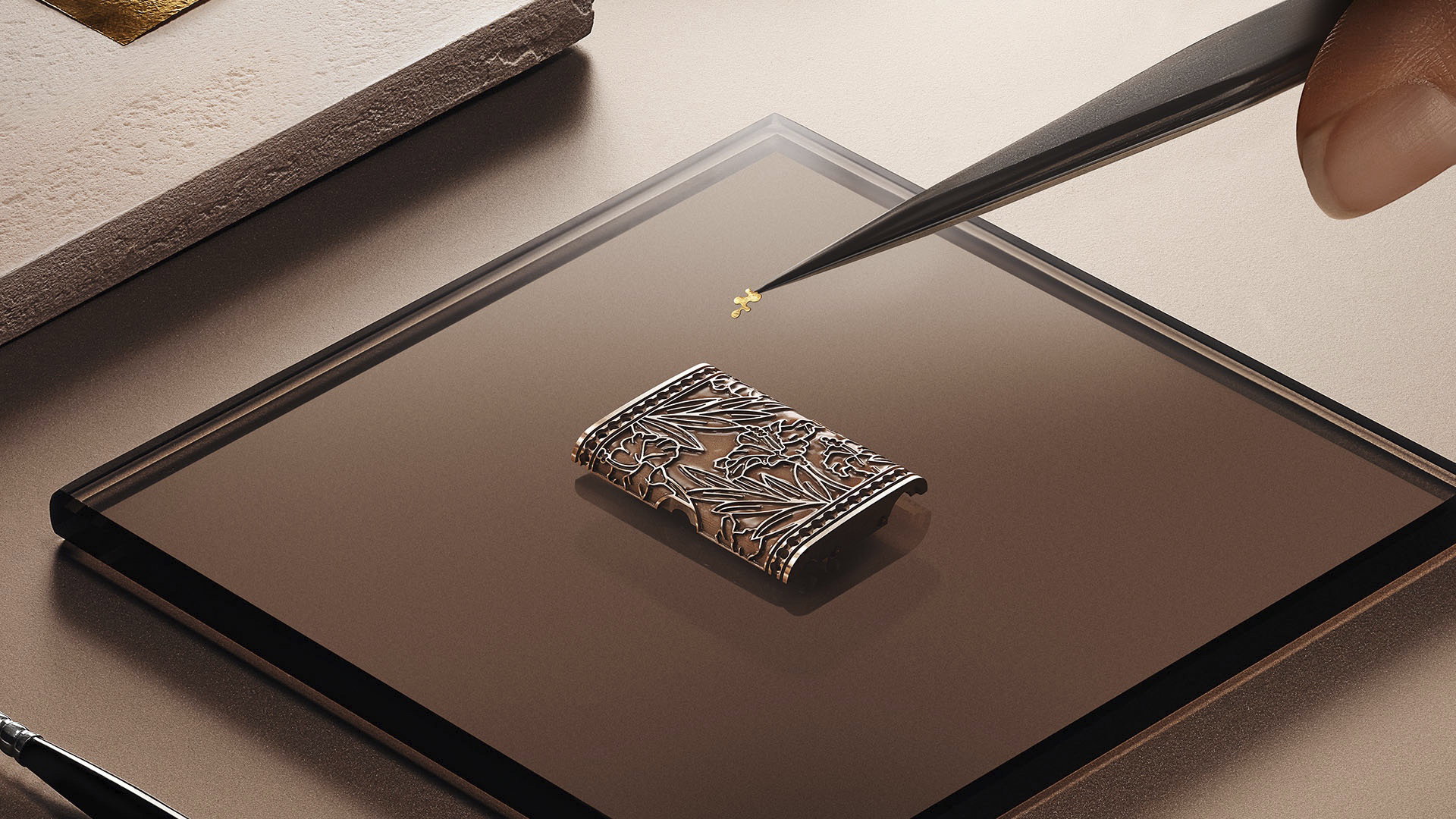 Jaeger-LeCoultre Reverso One Precious Flowers - Hibiscus Enamel