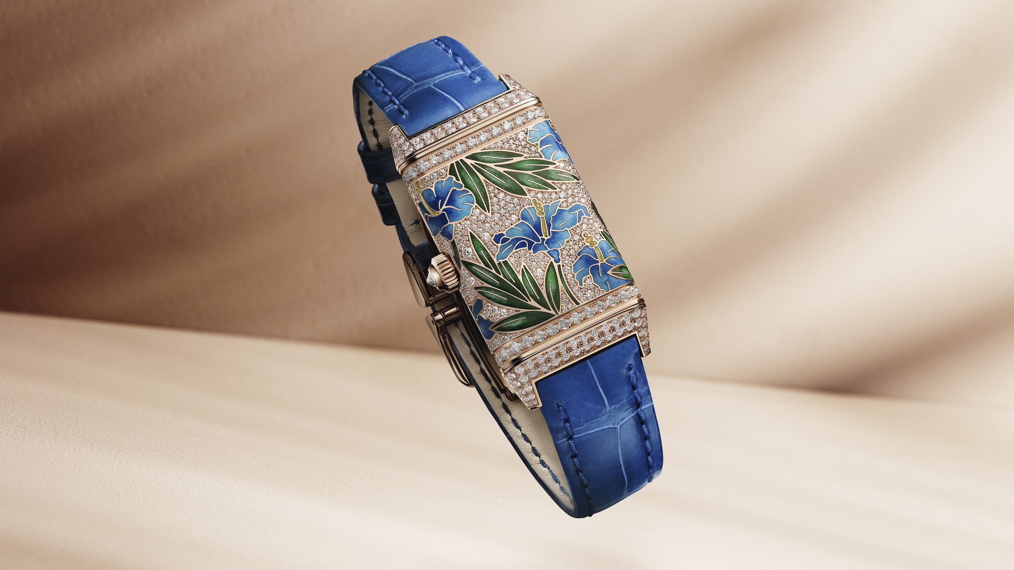 Jaeger-LeCoultre Reverso One Precious Flowers - Hibiscus Diamonds