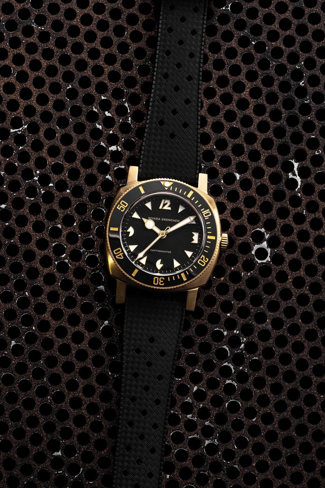 Nivada Grenchen Depthmaster Bronze Pacman – 14123A17