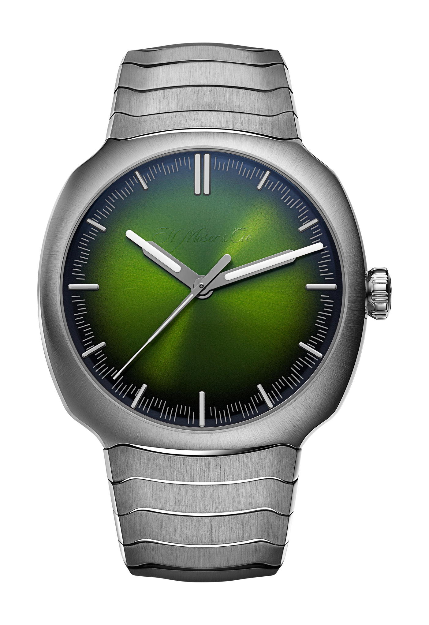 H. Moser & Cie Streamliner Centre Seconds Matrix Green