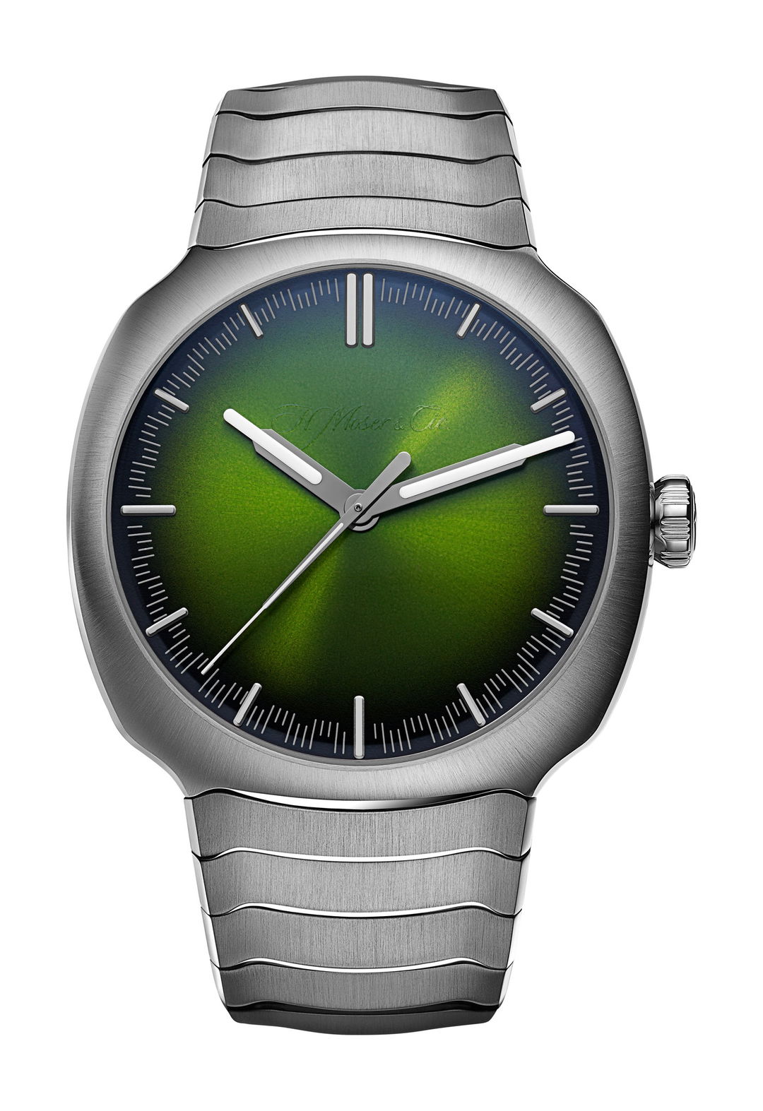H. Moser & Cie Streamliner Centre Seconds Matrix Green