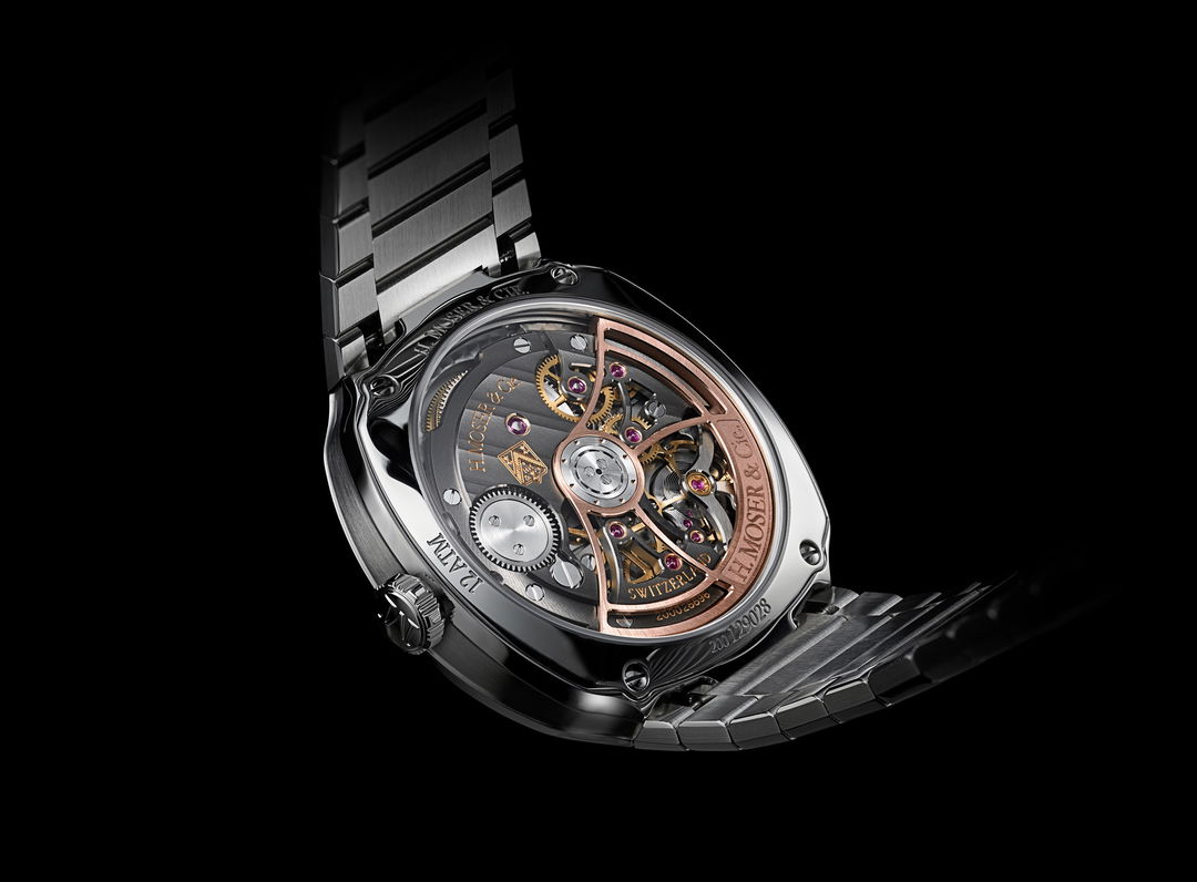 H. Moser & Cie Streamliner Centre Seconds Matrix Green