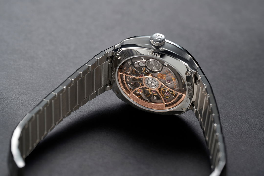 チ宏 H. Moser & Cie Streamliner Centre Seconds Purple Haze