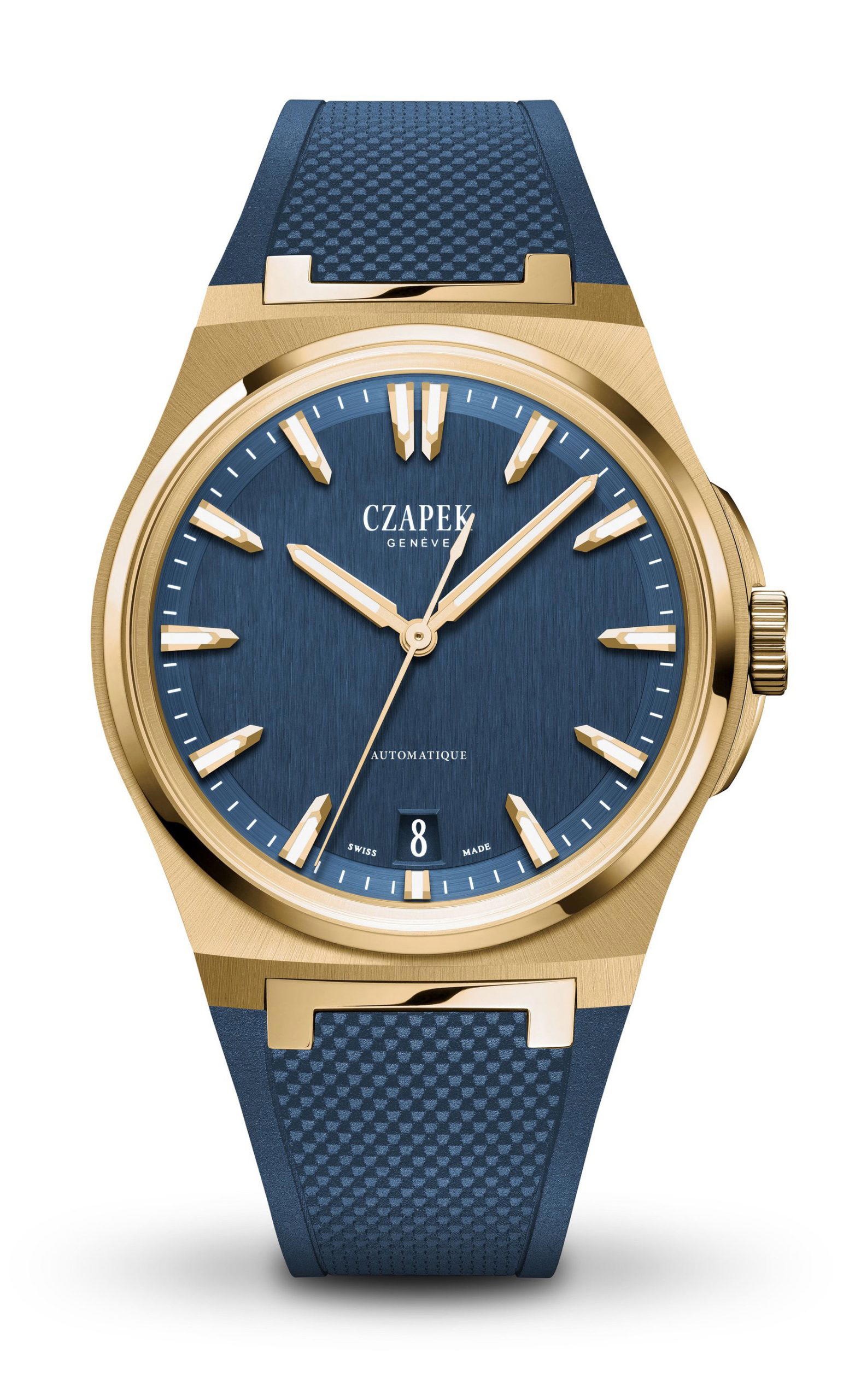 Czapek Antarctique Mount Erebus Aqua Blue Yellow Gold
