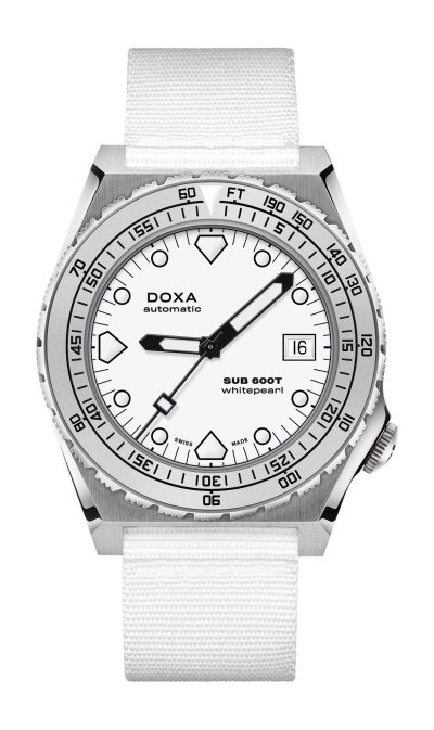 Doxa SUB 600T Whitepearl