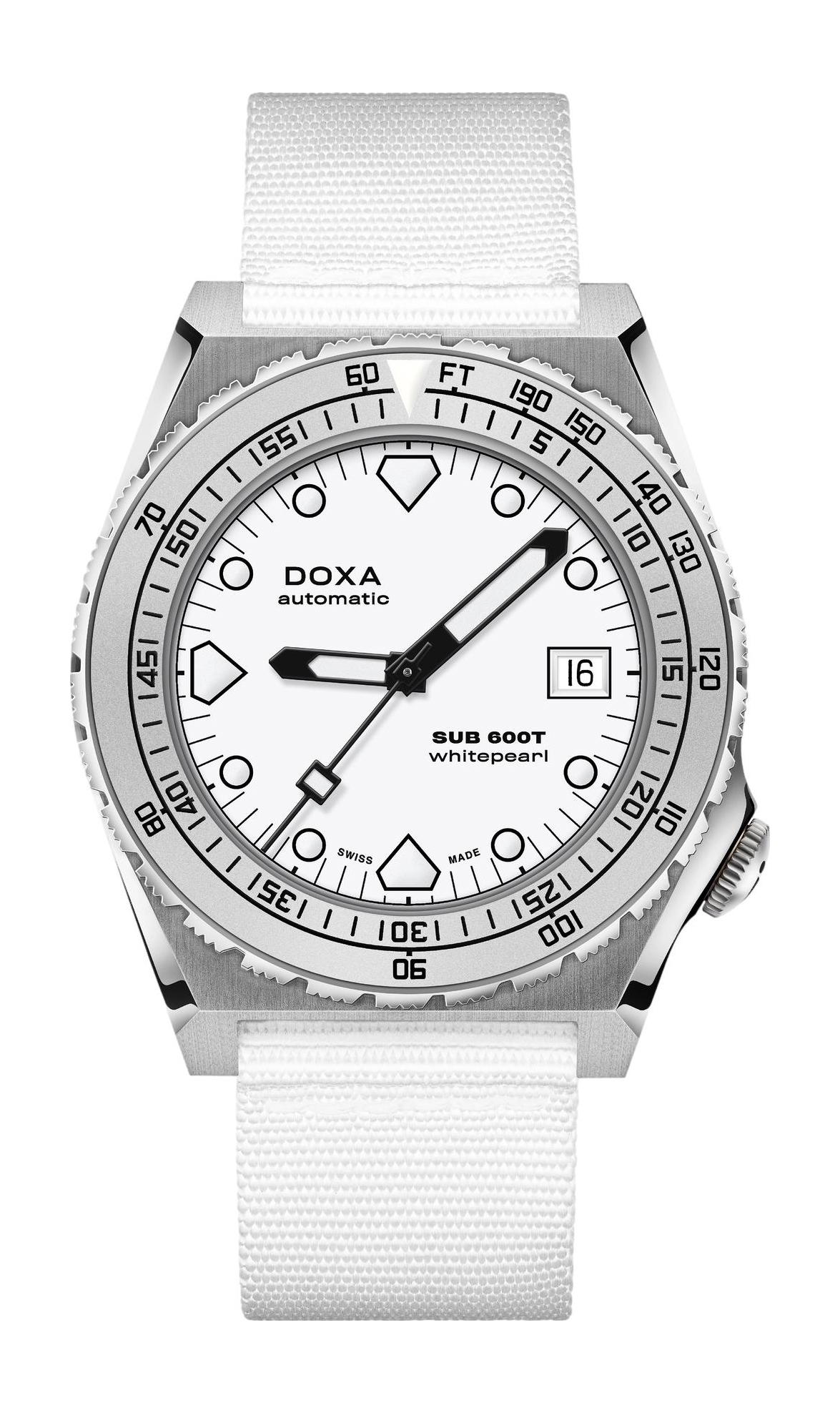 Doxa SUB 600T Whitepearl