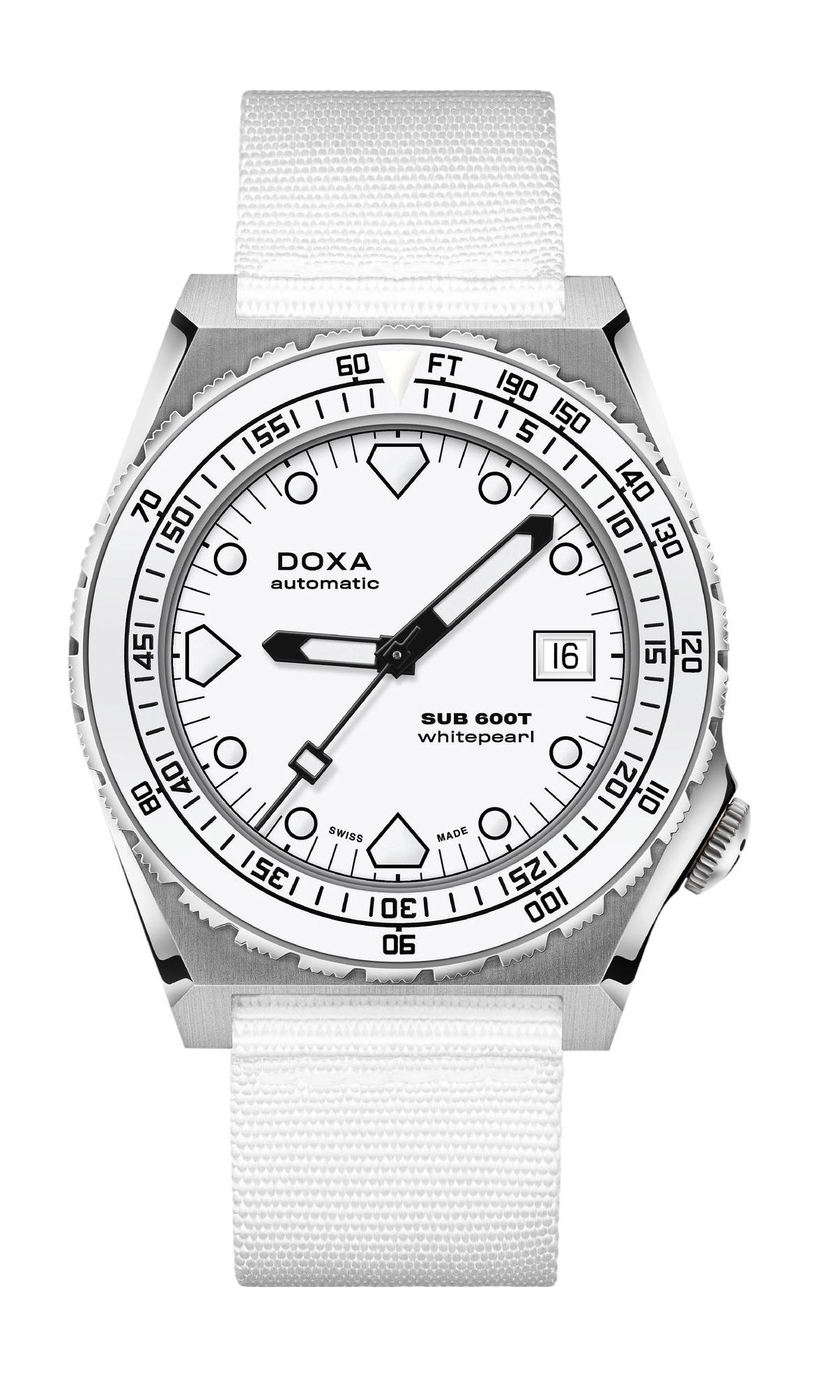 Doxa SUB 600T Whitepearl