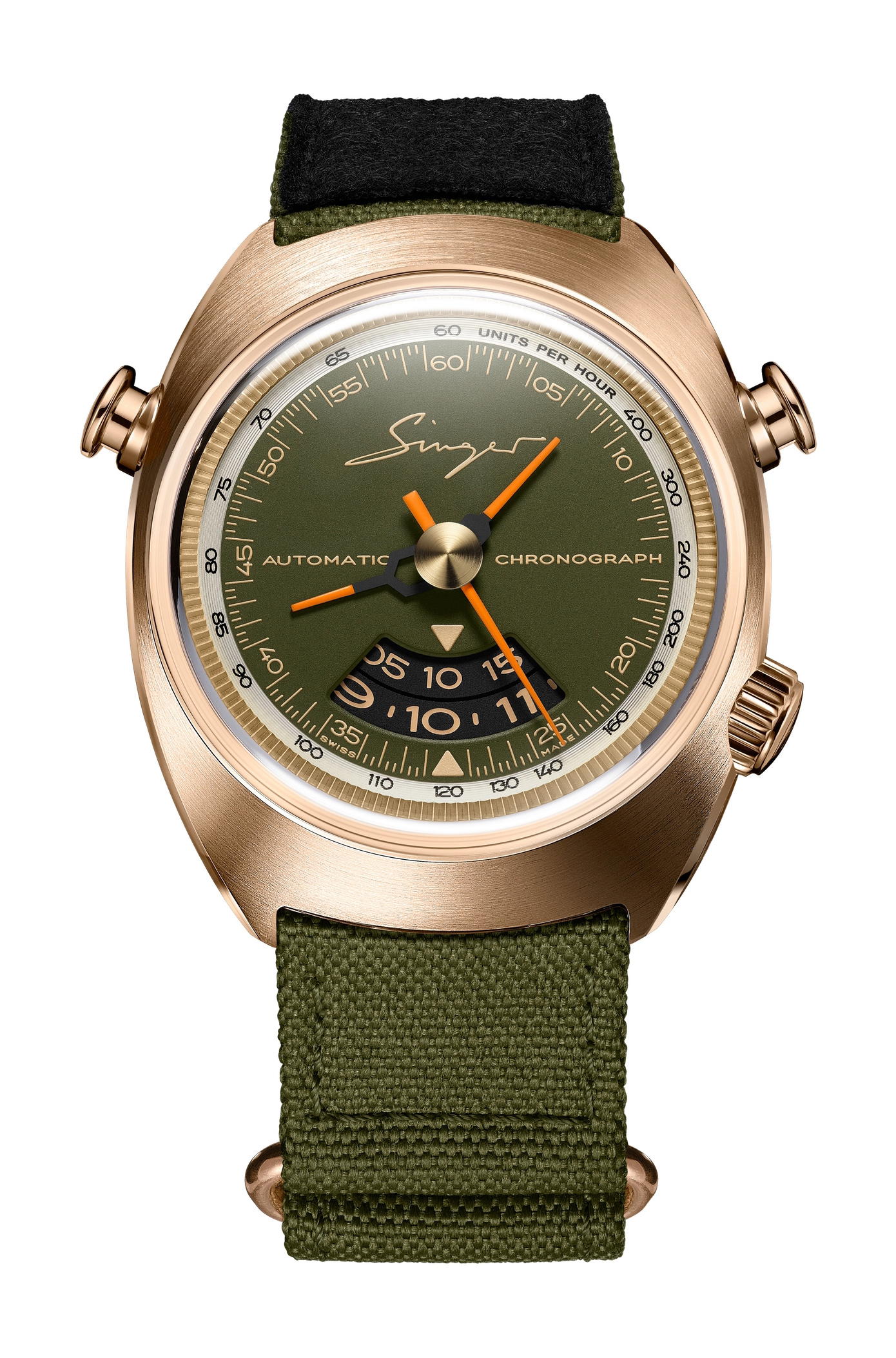 Singer Reimagined 1969 Chronograph Bronze