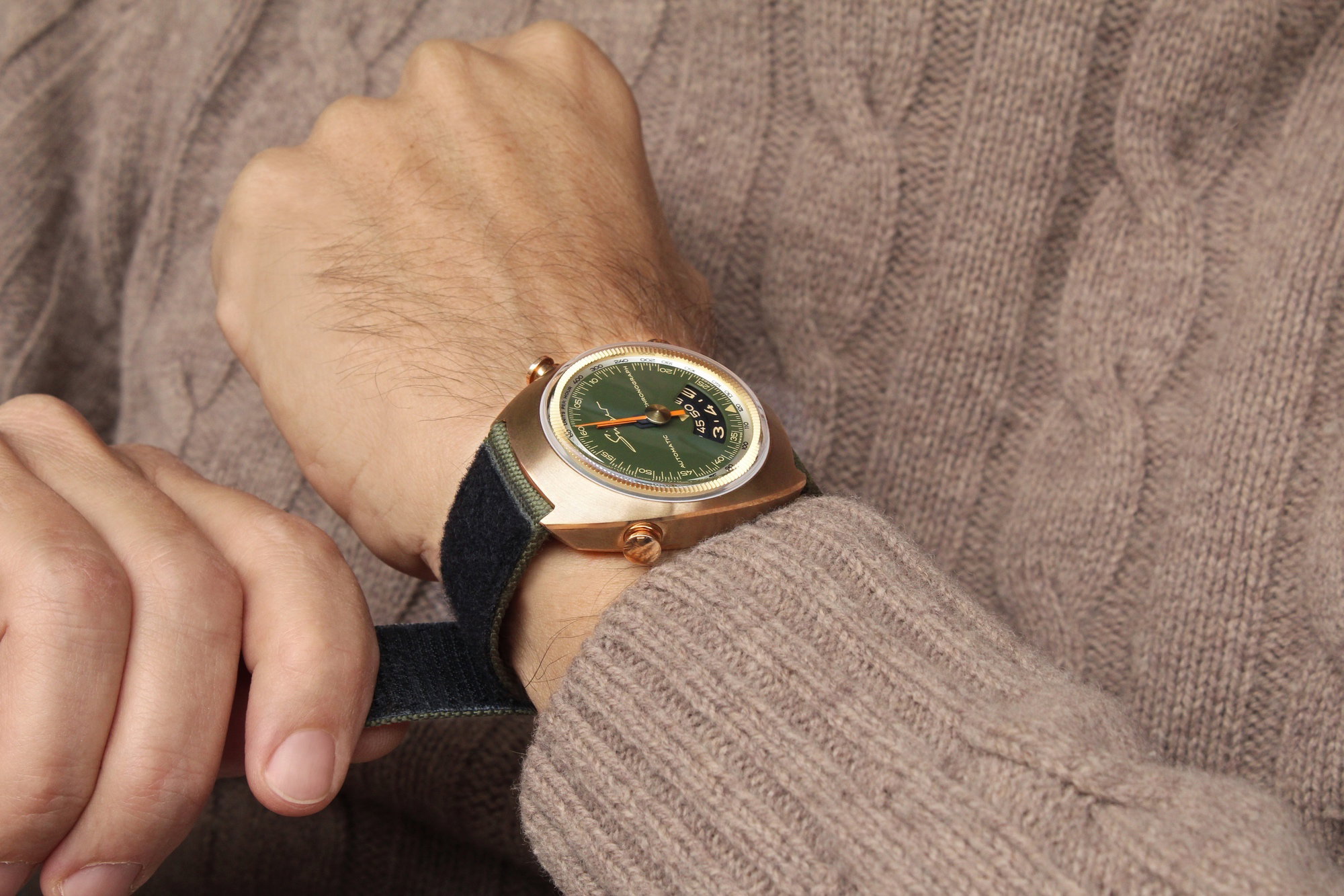 Singer Reimagined 1969 Chronograph Bronze