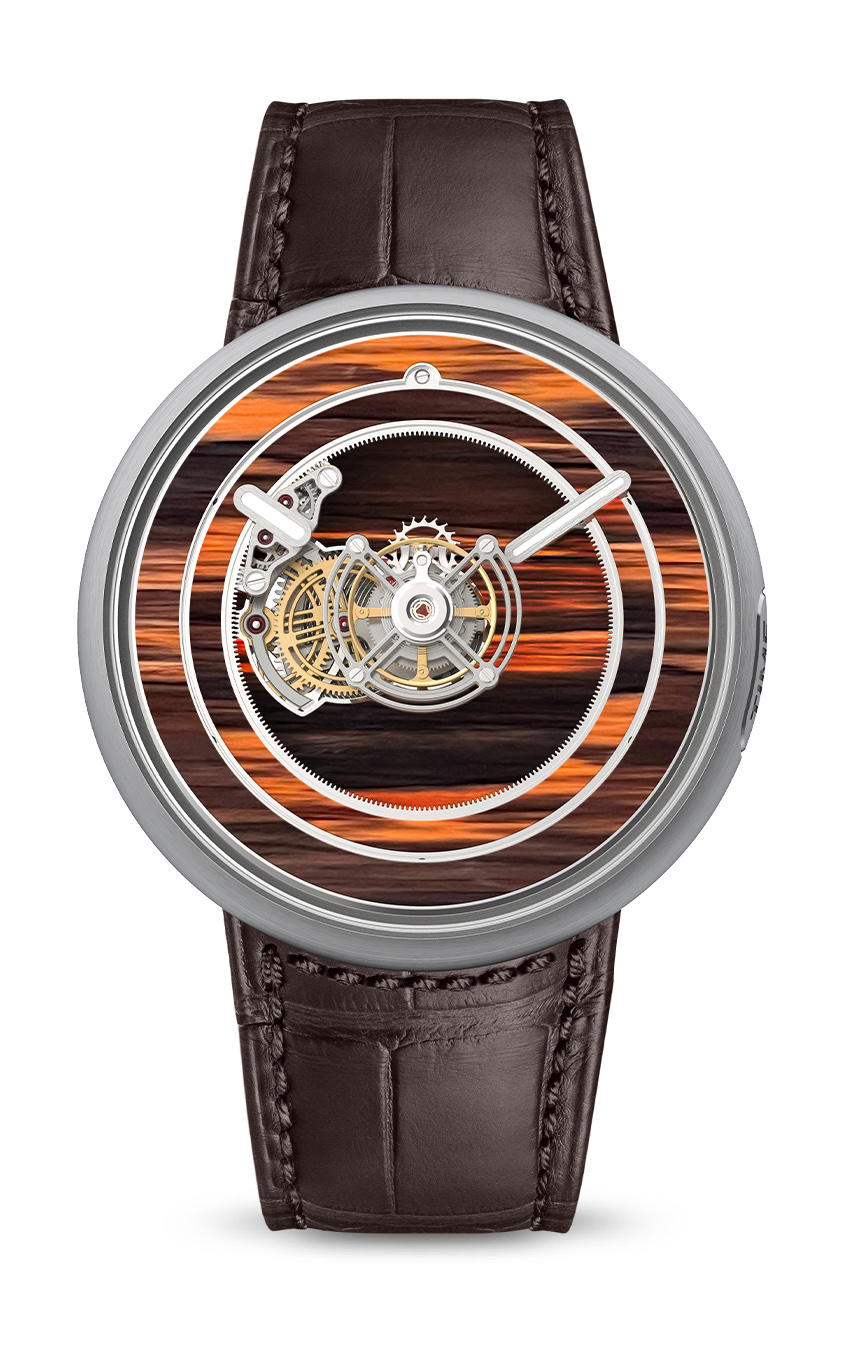 Marco Tedeschi KS 05 Central Floating Tourbillon Mahogany Obsidian