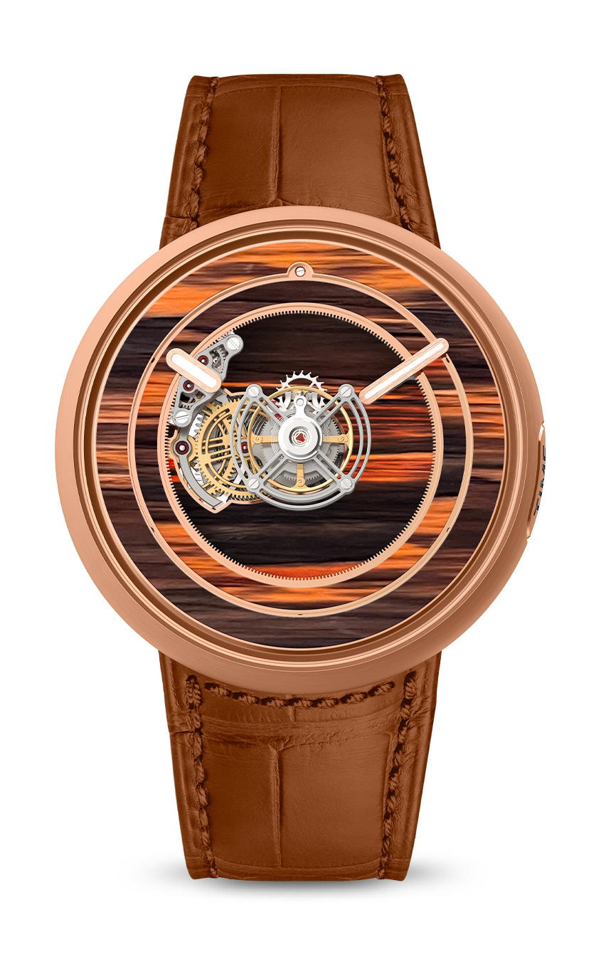 Marco Tedeschi KS 05 Central Floating Tourbillon Mahogany Obsidian