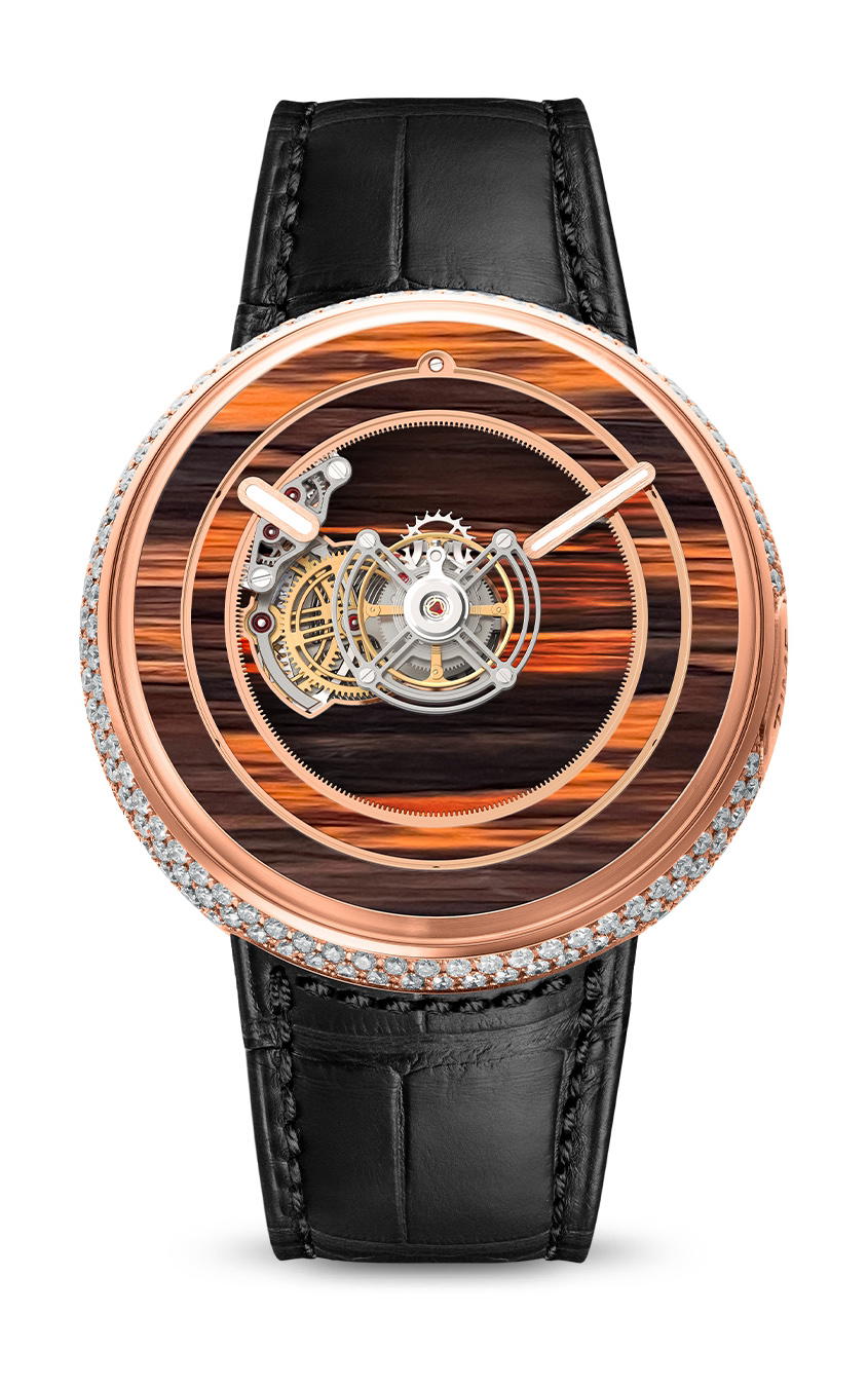 Marco Tedeschi KS 05 Central Floating Tourbillon Mahogany Obsidian