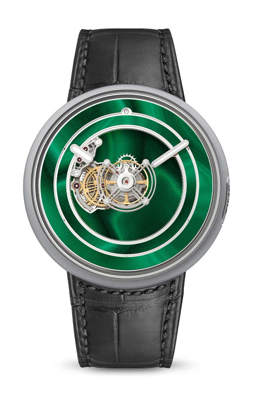 Marco Tedeschi KS 05 Central Floating Tourbillon Malachite