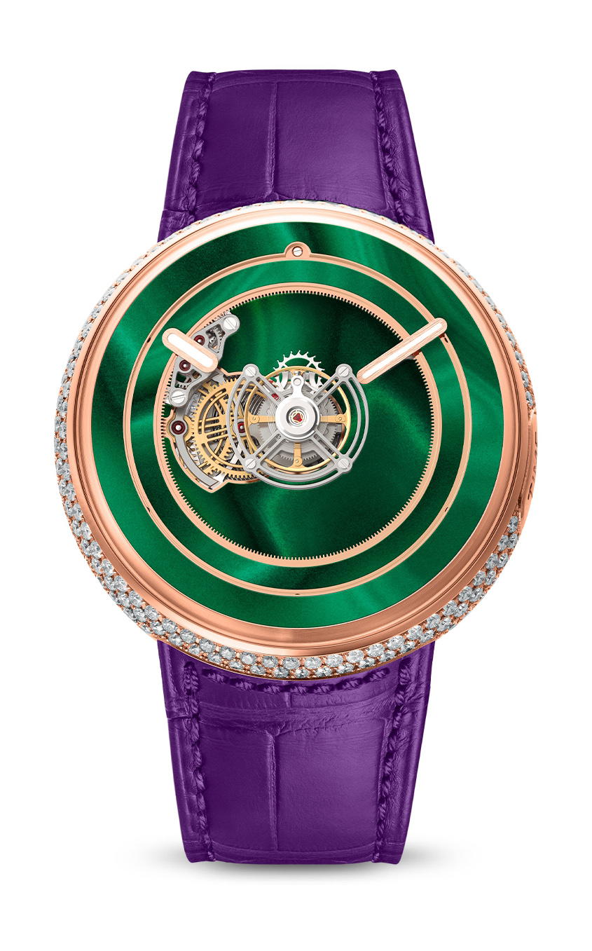 Marco Tedeschi KS 05 Central Floating Tourbillon Malachite