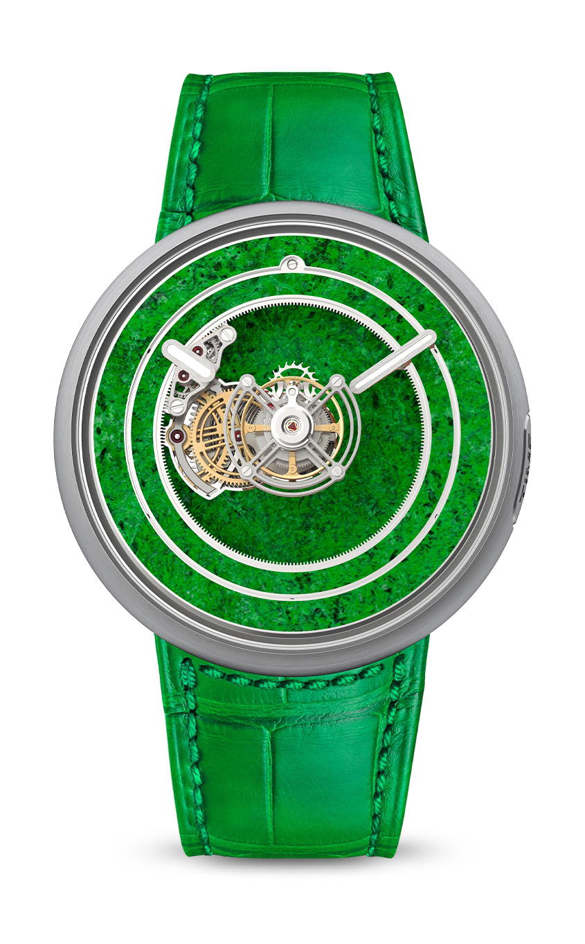 Marco Tedeschi KS 05 Central Floating Tourbillon Maw Sit Sit Jade