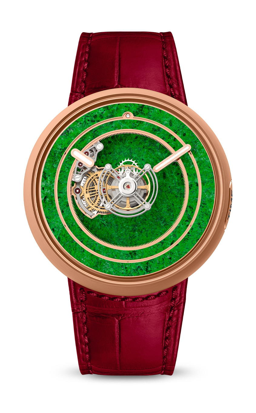 Marco Tedeschi KS 05 Central Floating Tourbillon Maw Sit Sit Jade