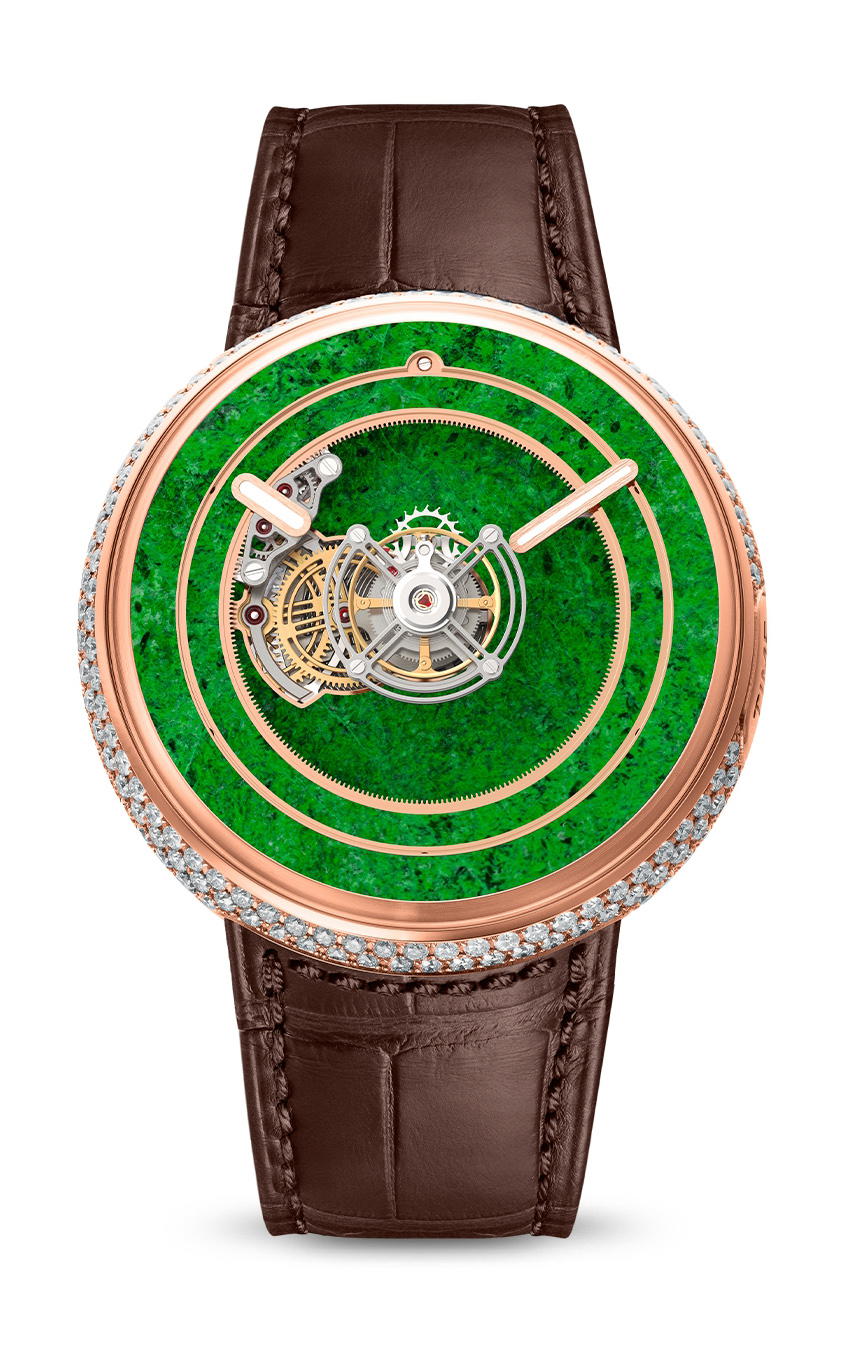Marco Tedeschi KS 05 Central Floating Tourbillon Maw Sit Sit Jade