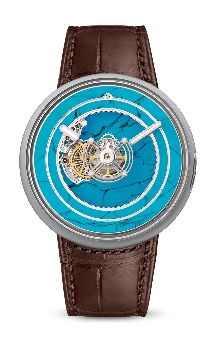 Kross Studio KS 05 Central Floating Tourbillon Turquoise