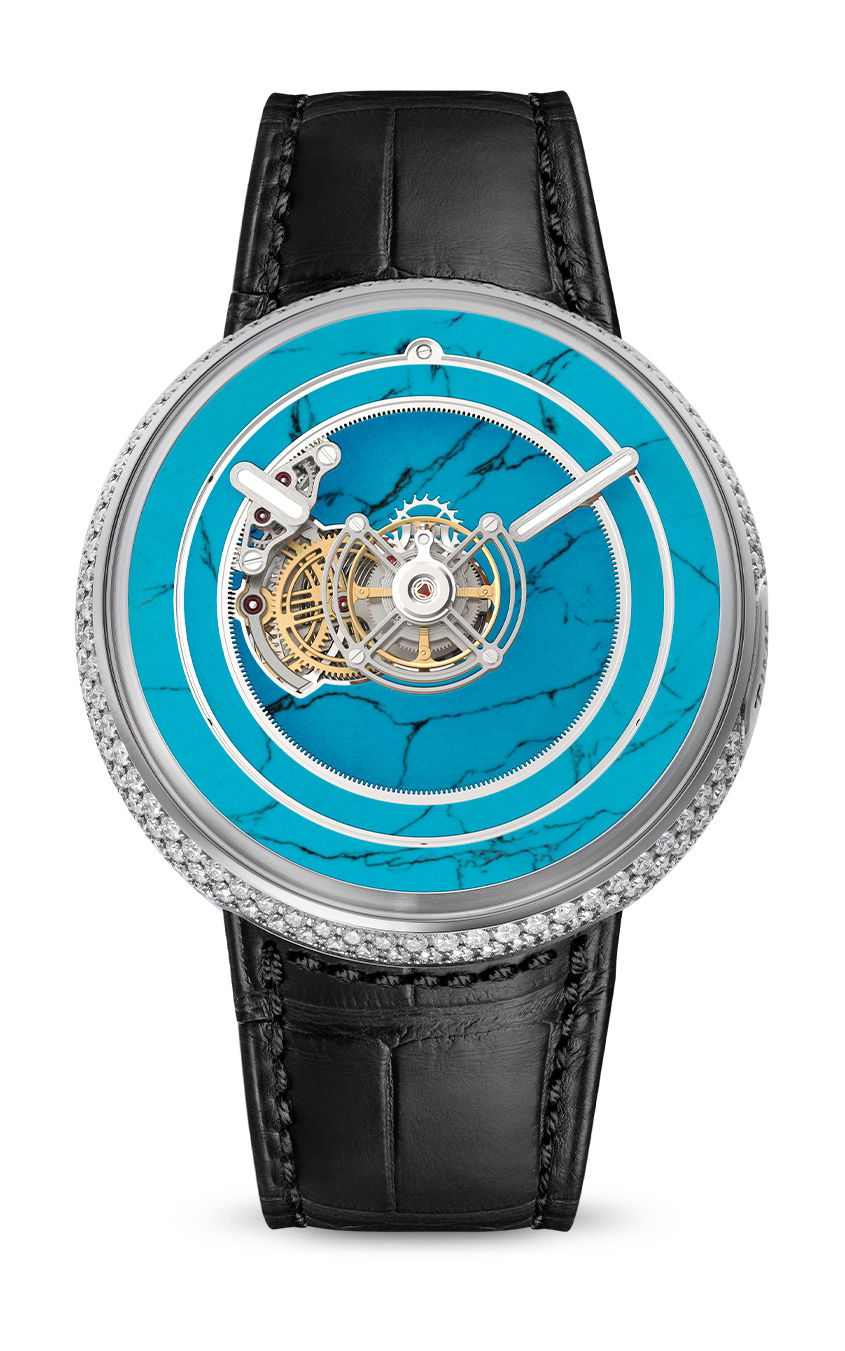 Kross Studio KS 05 Central Floating Tourbillon Turquoise