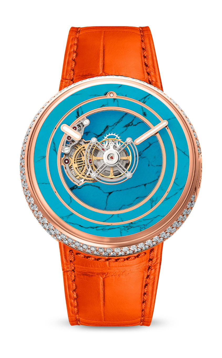 Kross Studio KS 05 Central Floating Tourbillon Turquoise