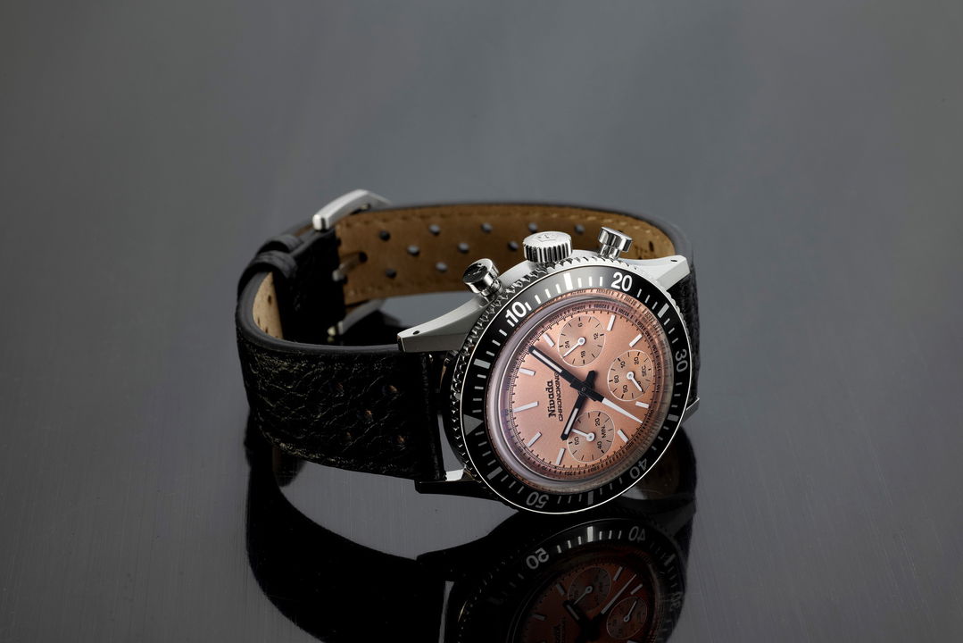 Nivada Grenchen Chronoking Mecaquartz Salmon – 87043Q16