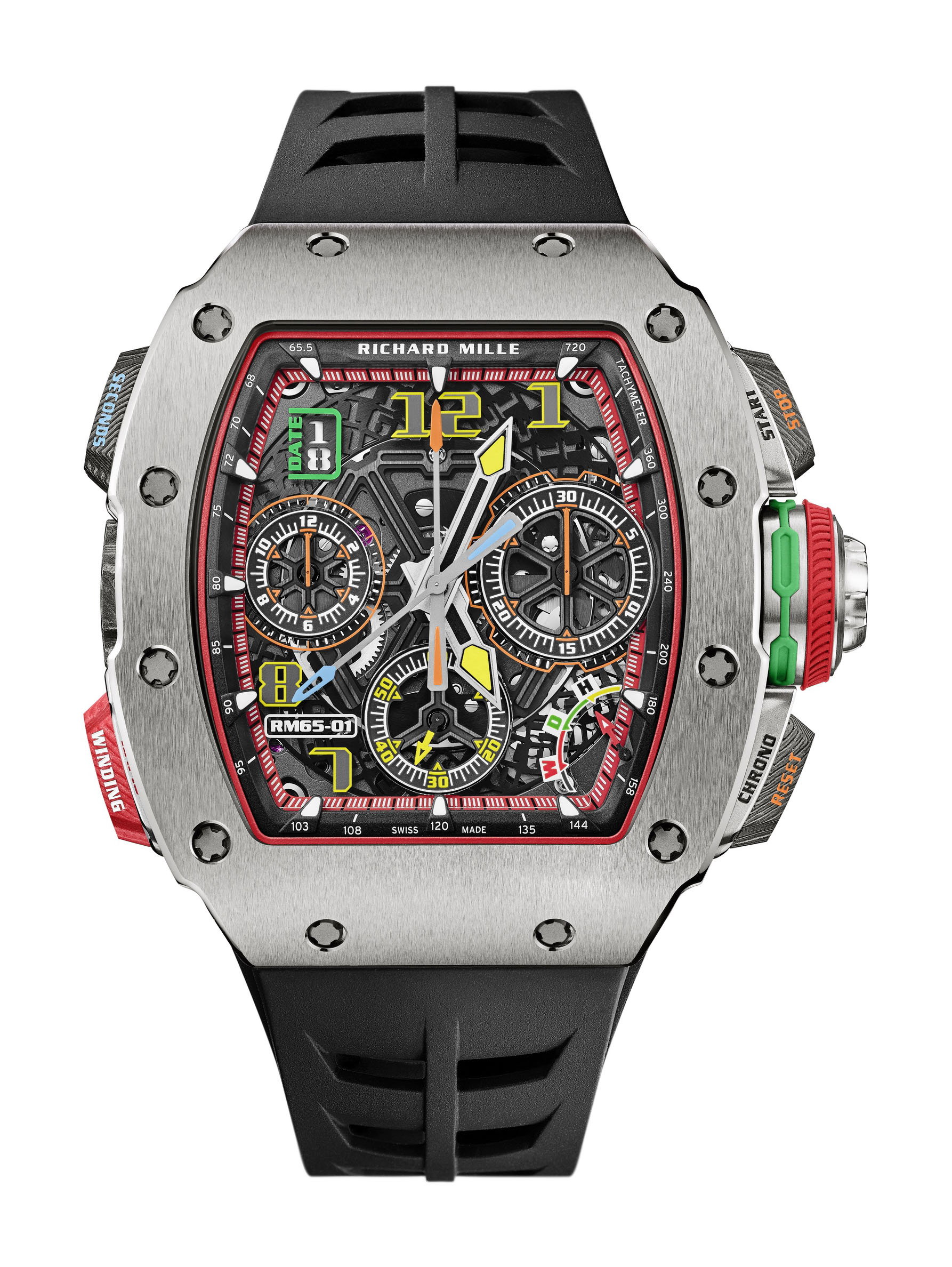 RM 65-01 Automatic Split-Seconds Chronograph Titanium