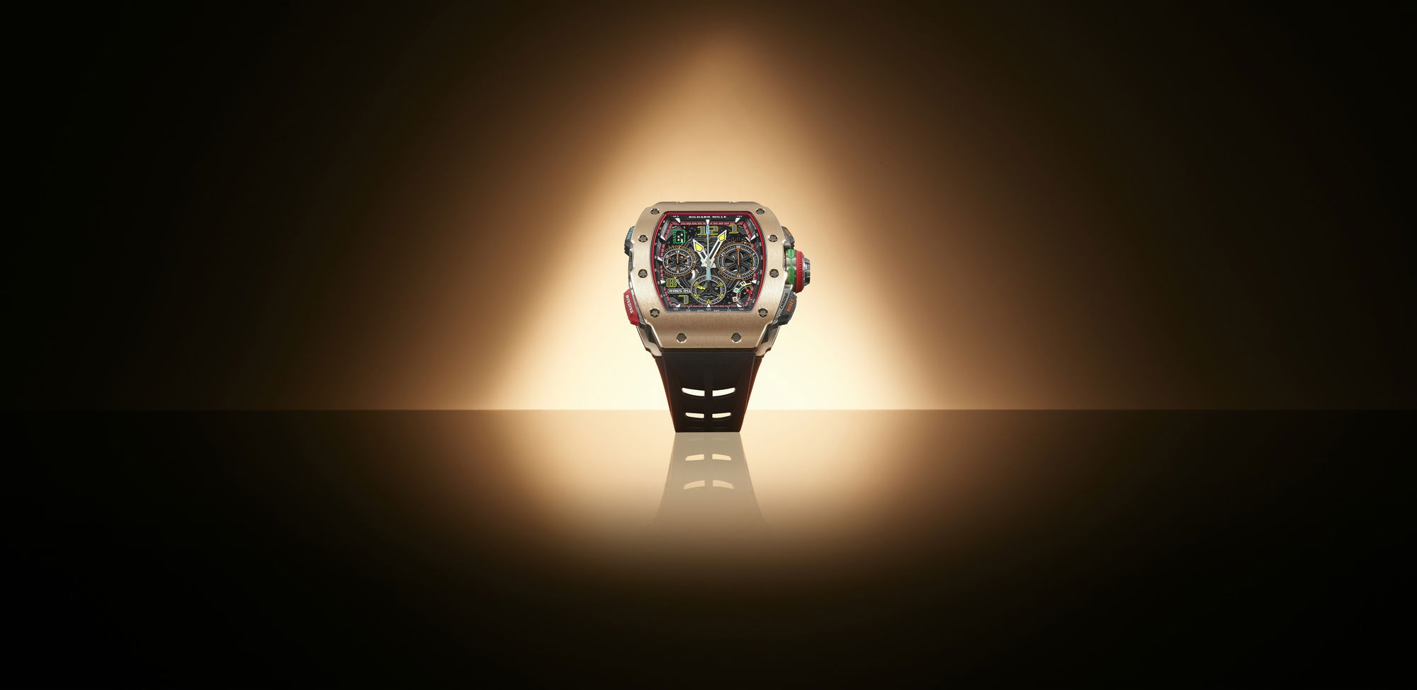 Richard Mille RM 65-01 Automatic Split-Seconds Chronograph Red Gold and Carbon TPT®