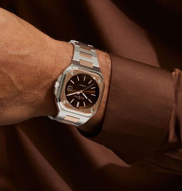 Bell &amp; Ross BR 05 Art Line Steel & Gold