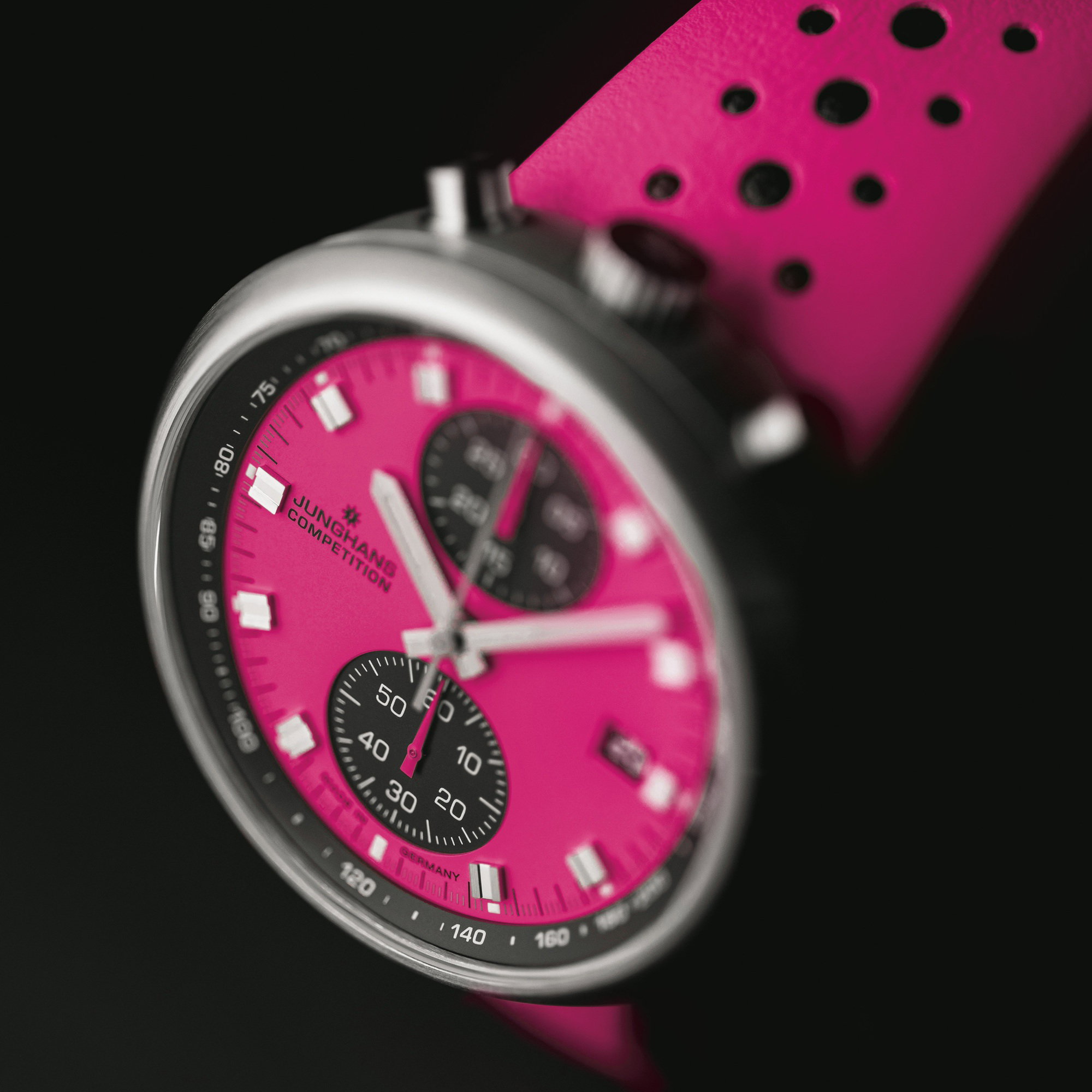 Junghans 1972 Competition Pink Edition