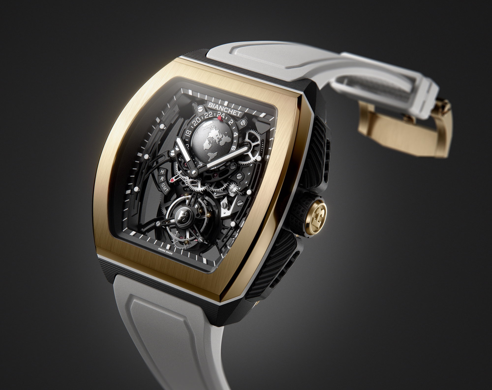 B1.618 Sport GMT Hybrid Gold Limited Edition - Image 3